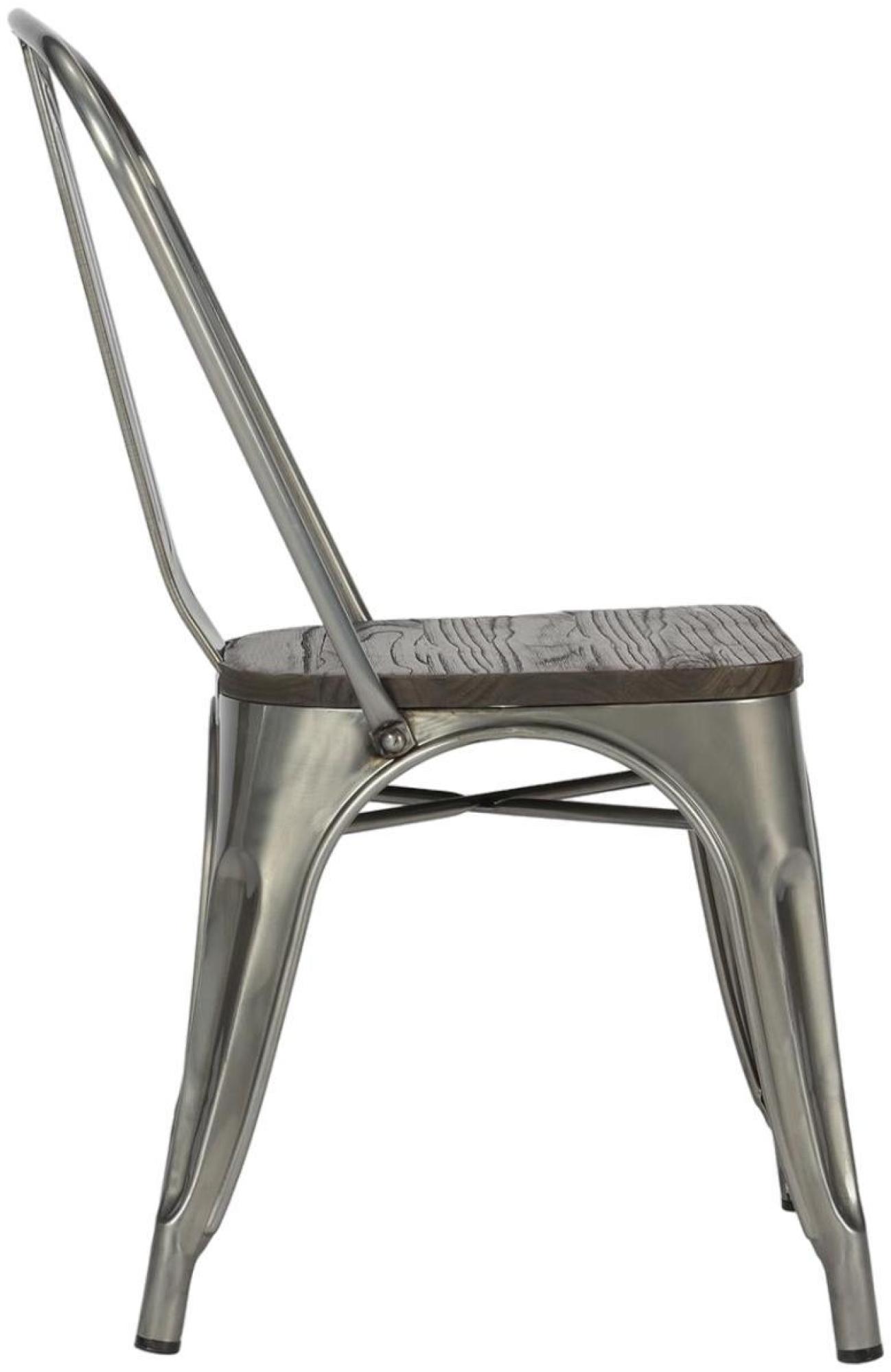Fusion Dining Chair - Set of 2 - Gun Metal - C001105UK