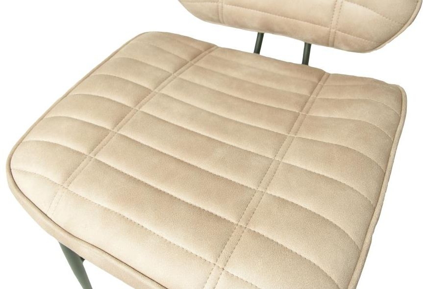 2 x Marigot Oyster Natural Vintage Leather Dining Chair