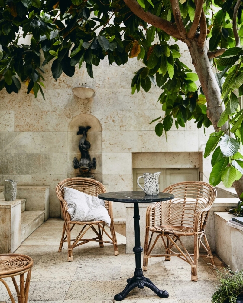 Cania Dining Chair - Bamboo - Natural