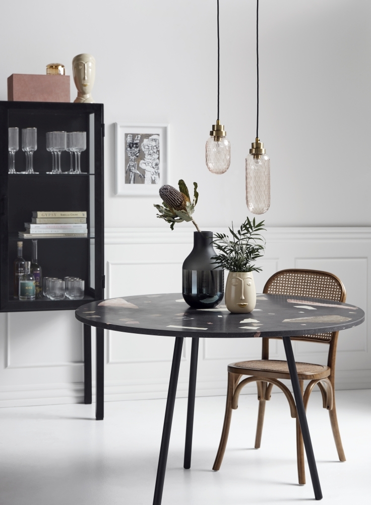 Wicky Dining Chairs - Set of 2 - Rattan - Brown