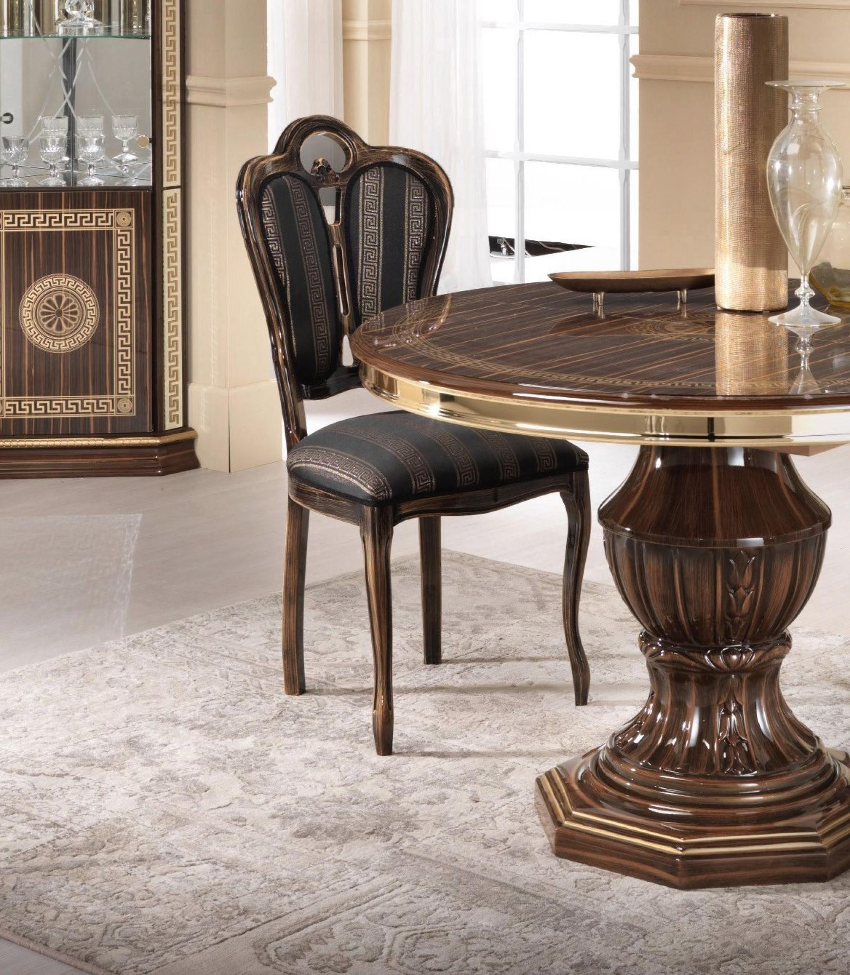 2 x New Venus Walnut Italian Dining Chair