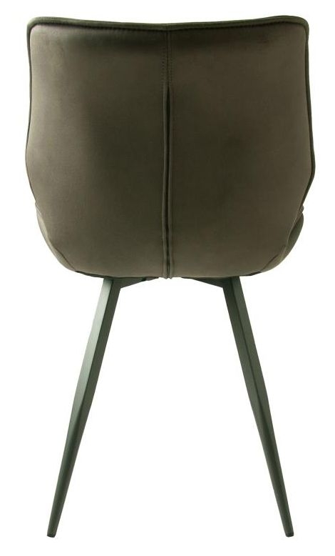 2 x Norwich Mussel Grey Fabric Dining Chair