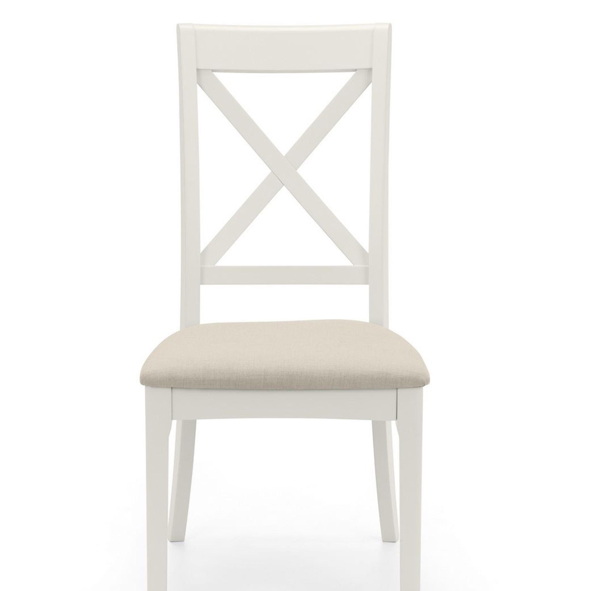 Provence Dining Chair - Set of 2 - Cross Back - Grey
