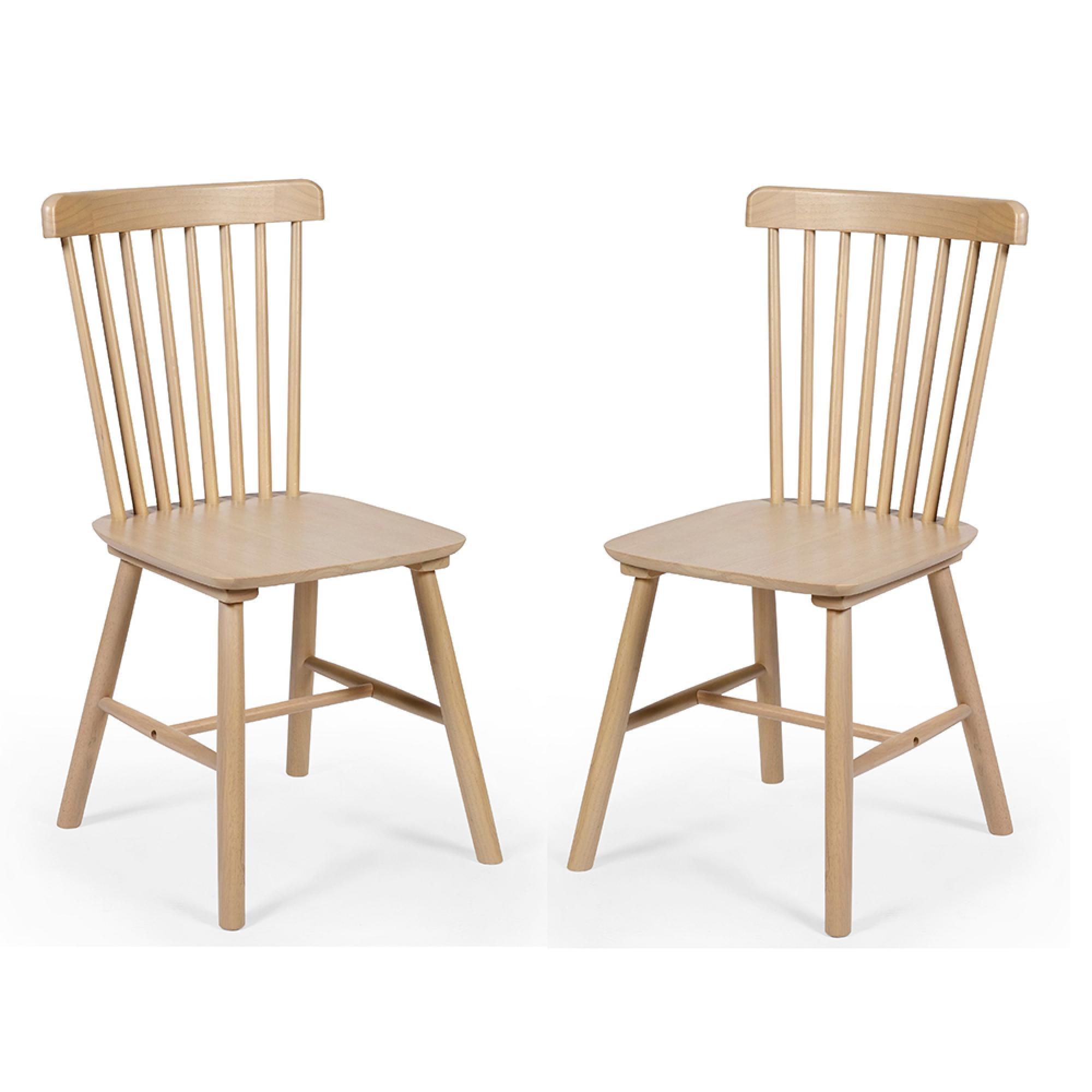 Sakura Dining Chair - Set of 2 - Oak