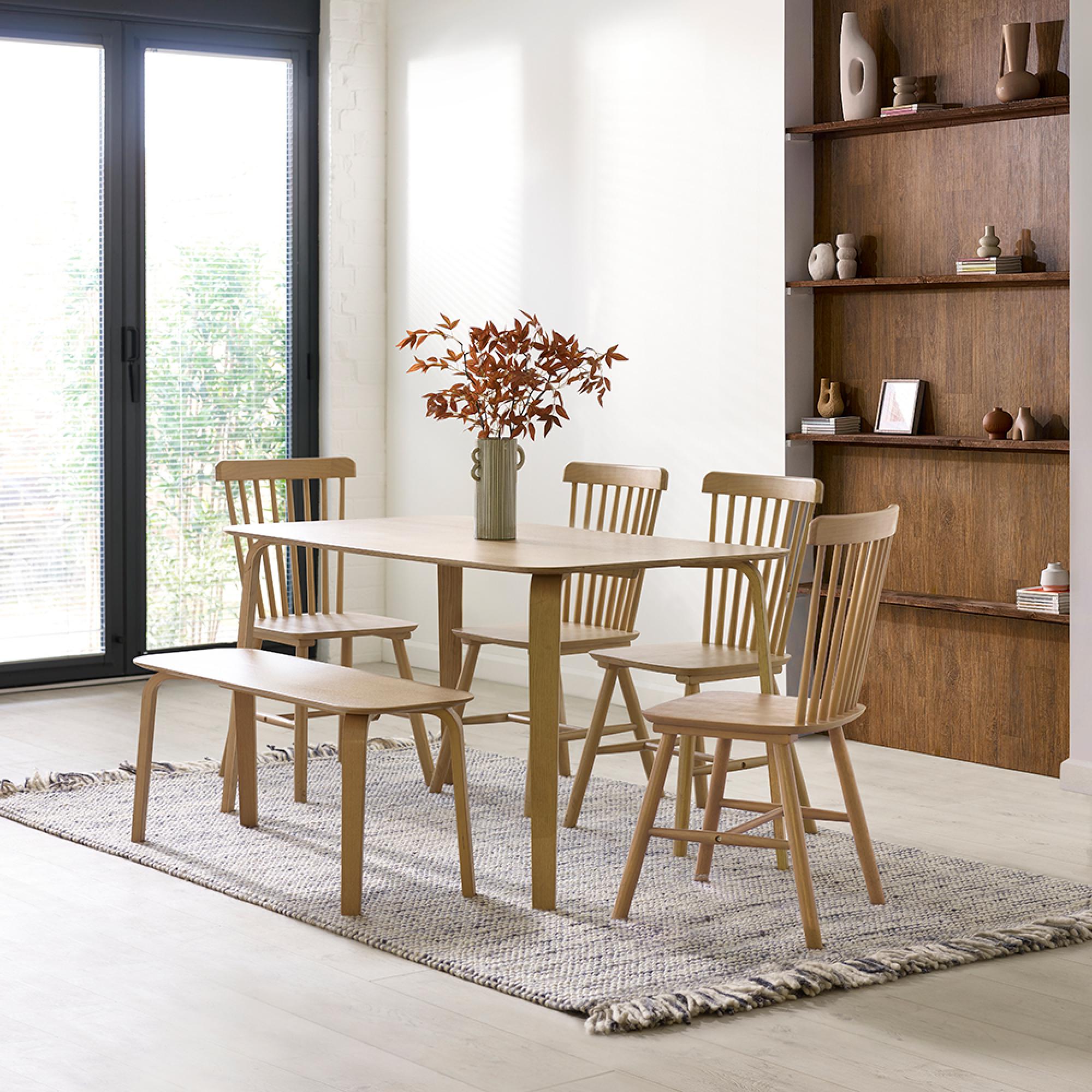 Sakura Dining Chair - Set of 2 - Oak