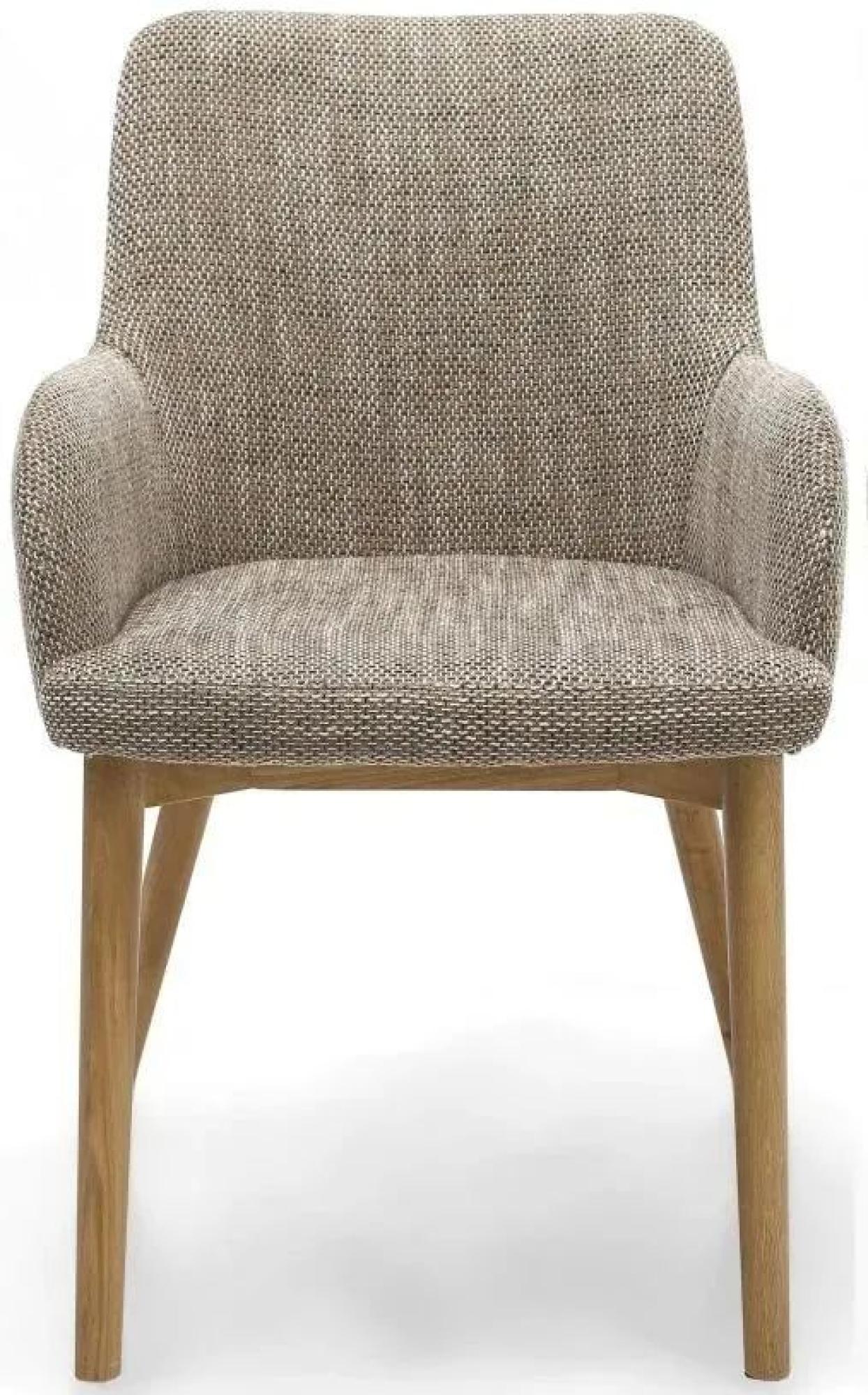 Sidcup Dining Chair - Set of 2 - Tweed Oatmeal
