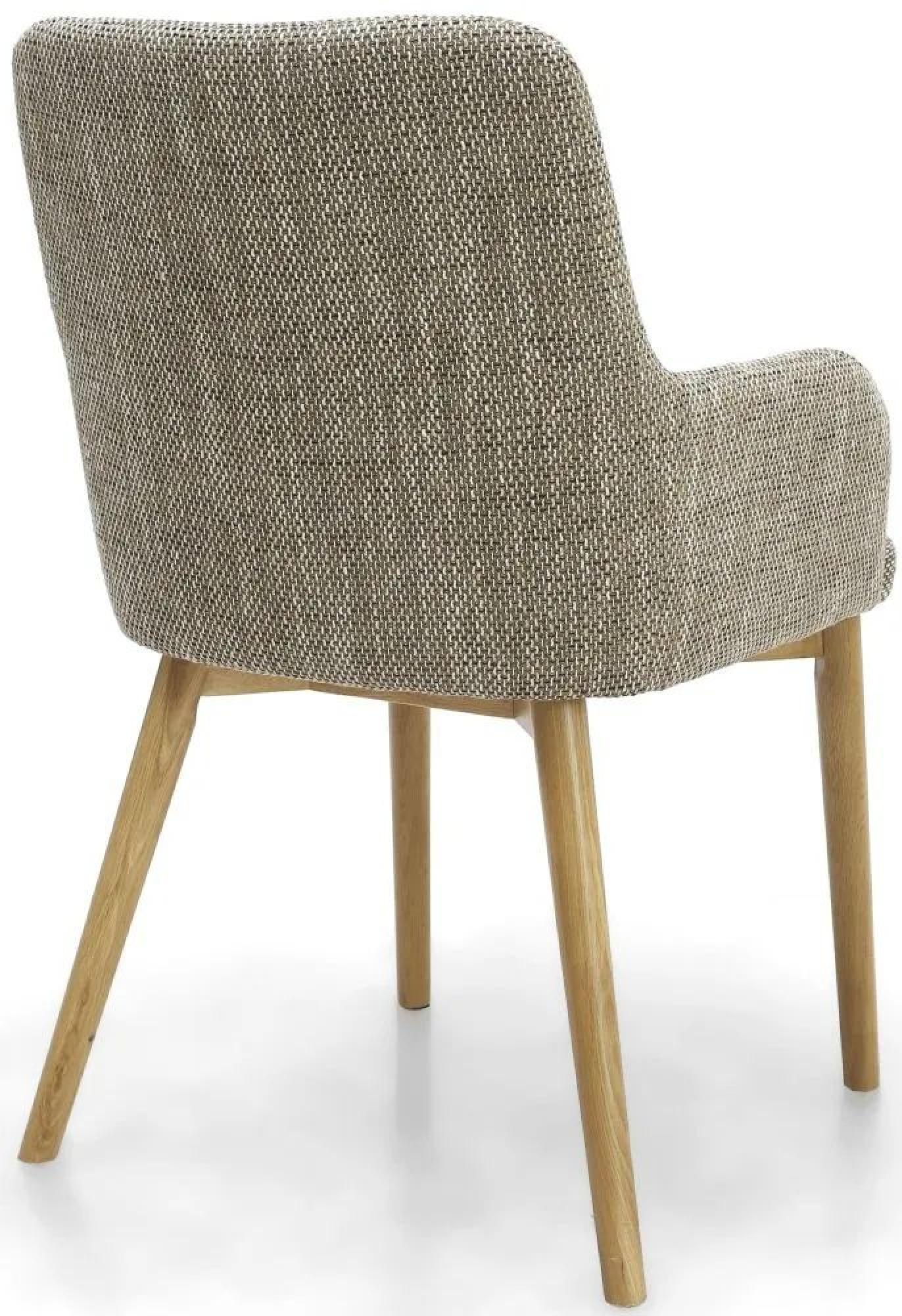 Sidcup Dining Chair - Set of 2 - Tweed Oatmeal