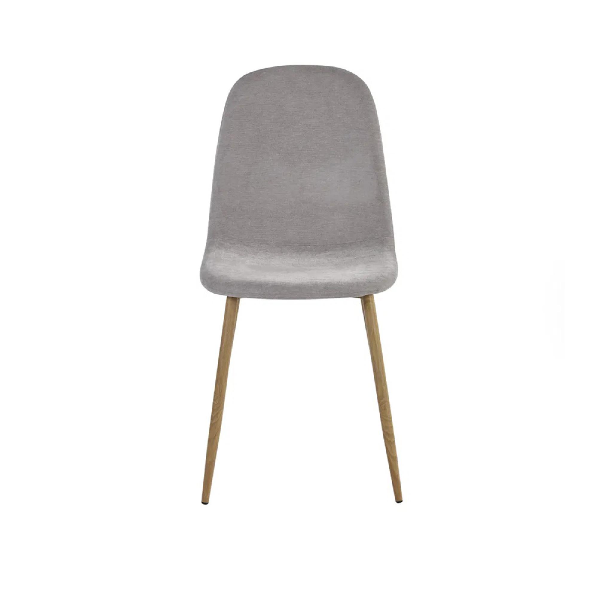 Lottie Dining Chair - Set of 4 - Beige Fabric