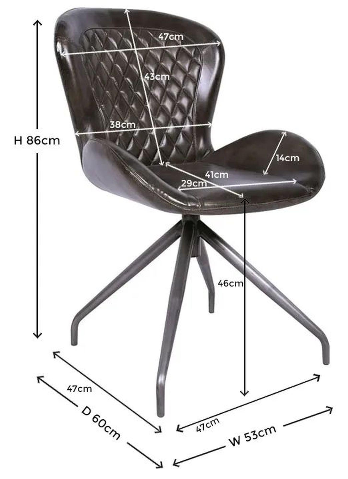 Clearance - Aleah Dining Chair - Bottle Green Leather