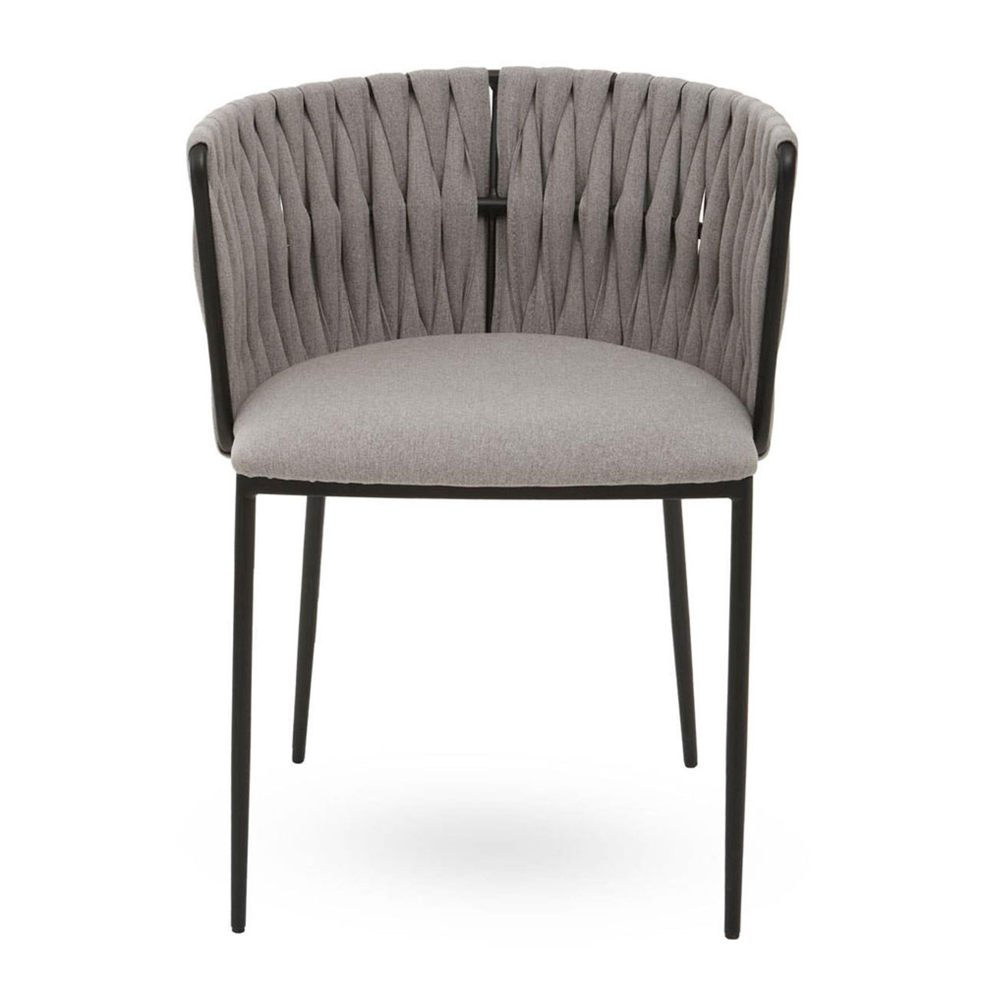 Gilden Dining Chair - Grey Fabric