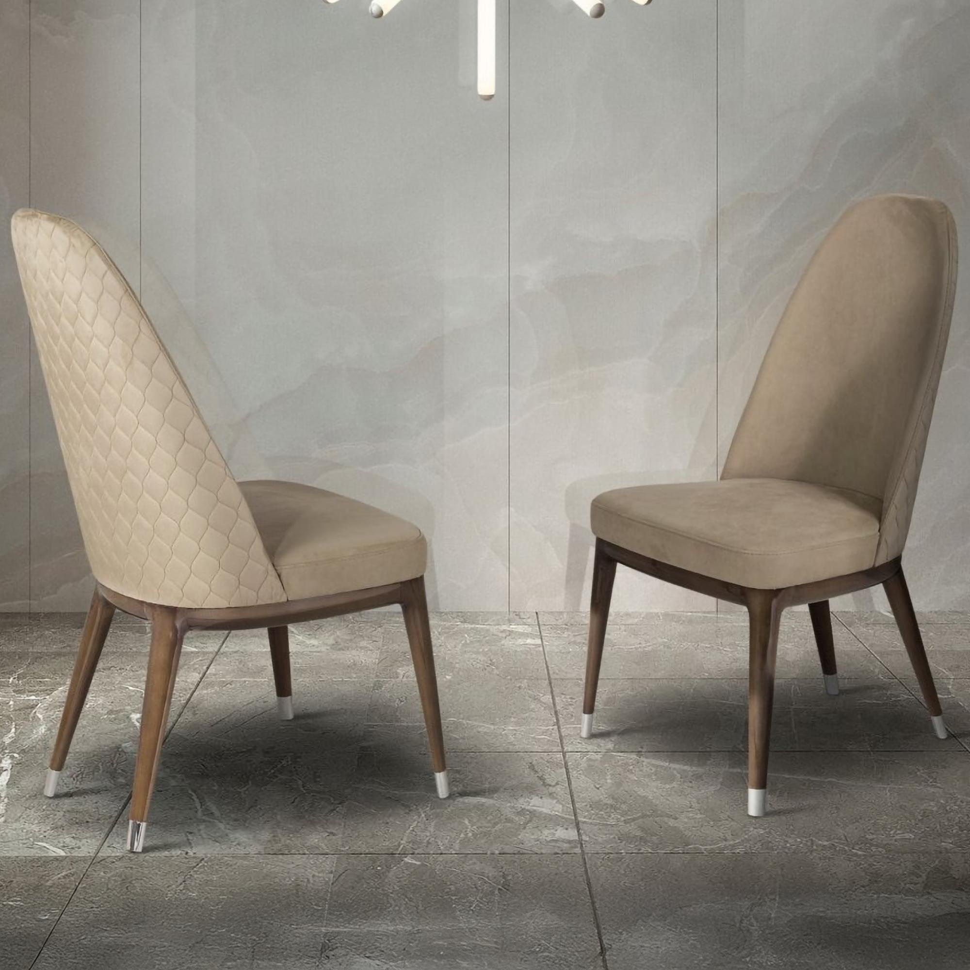 Sylvia Dining Chair - Leather - Variation Available