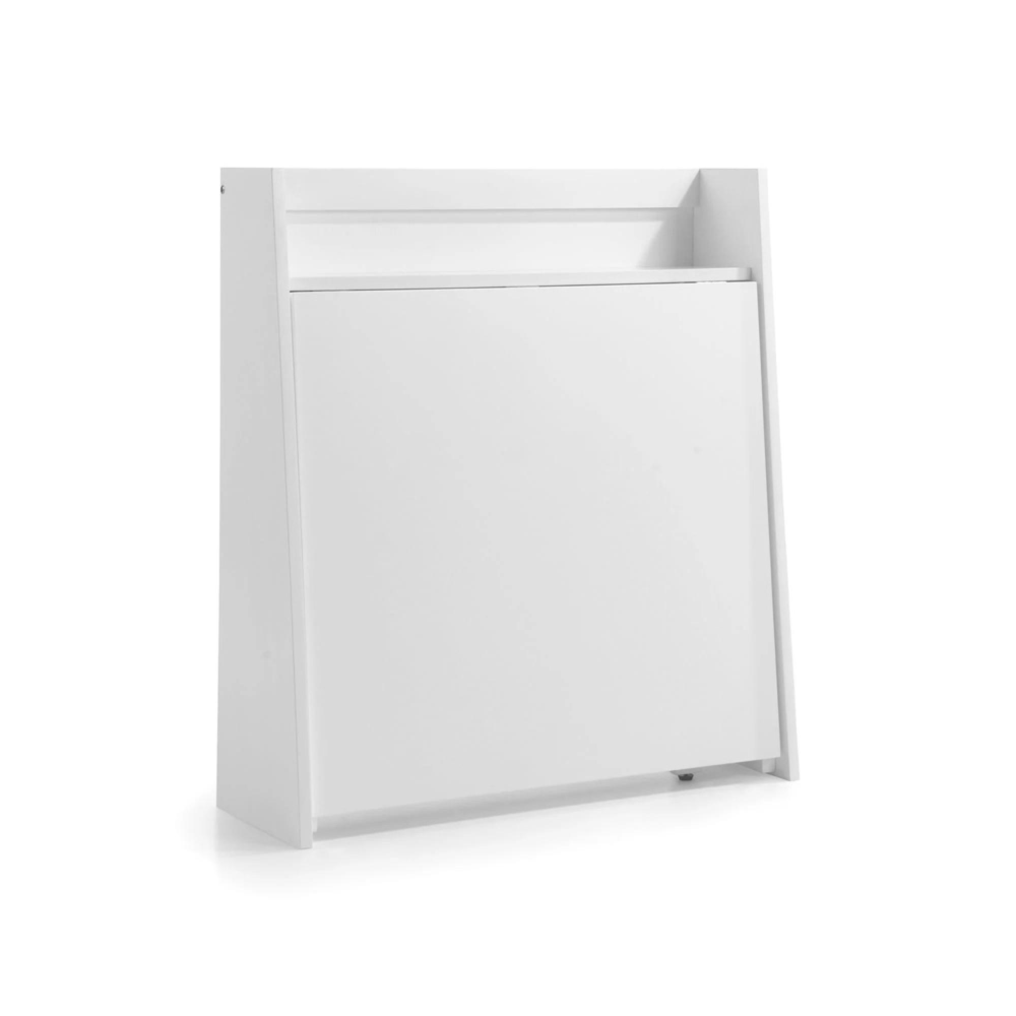 Helsinki Compact Dining Set - 2 Seater - 80cm - 2 Folding Chairs - White