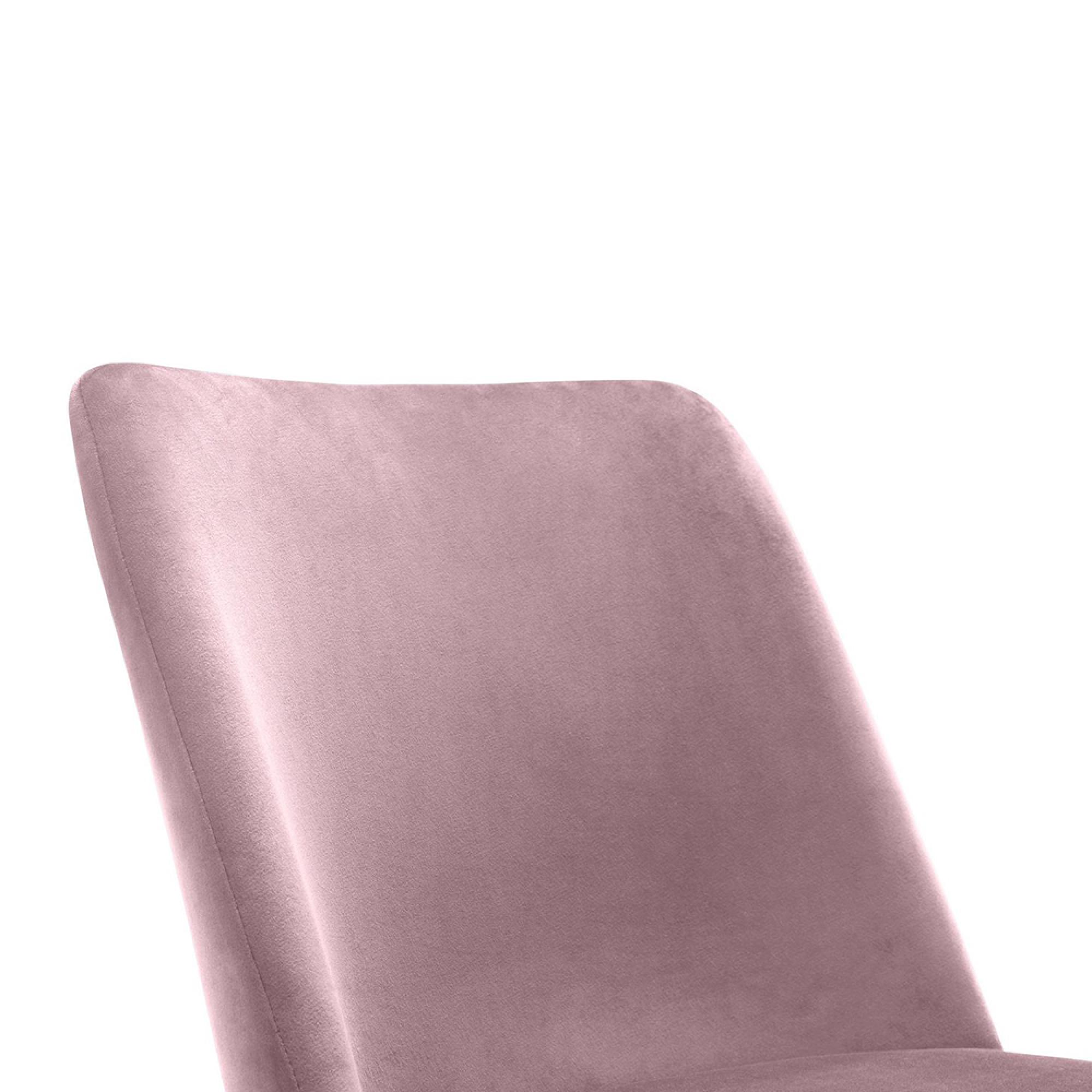 Findlay Dining Set - Walnut - 4-6 Seater - 160cm - Delaunay Pink Chairs