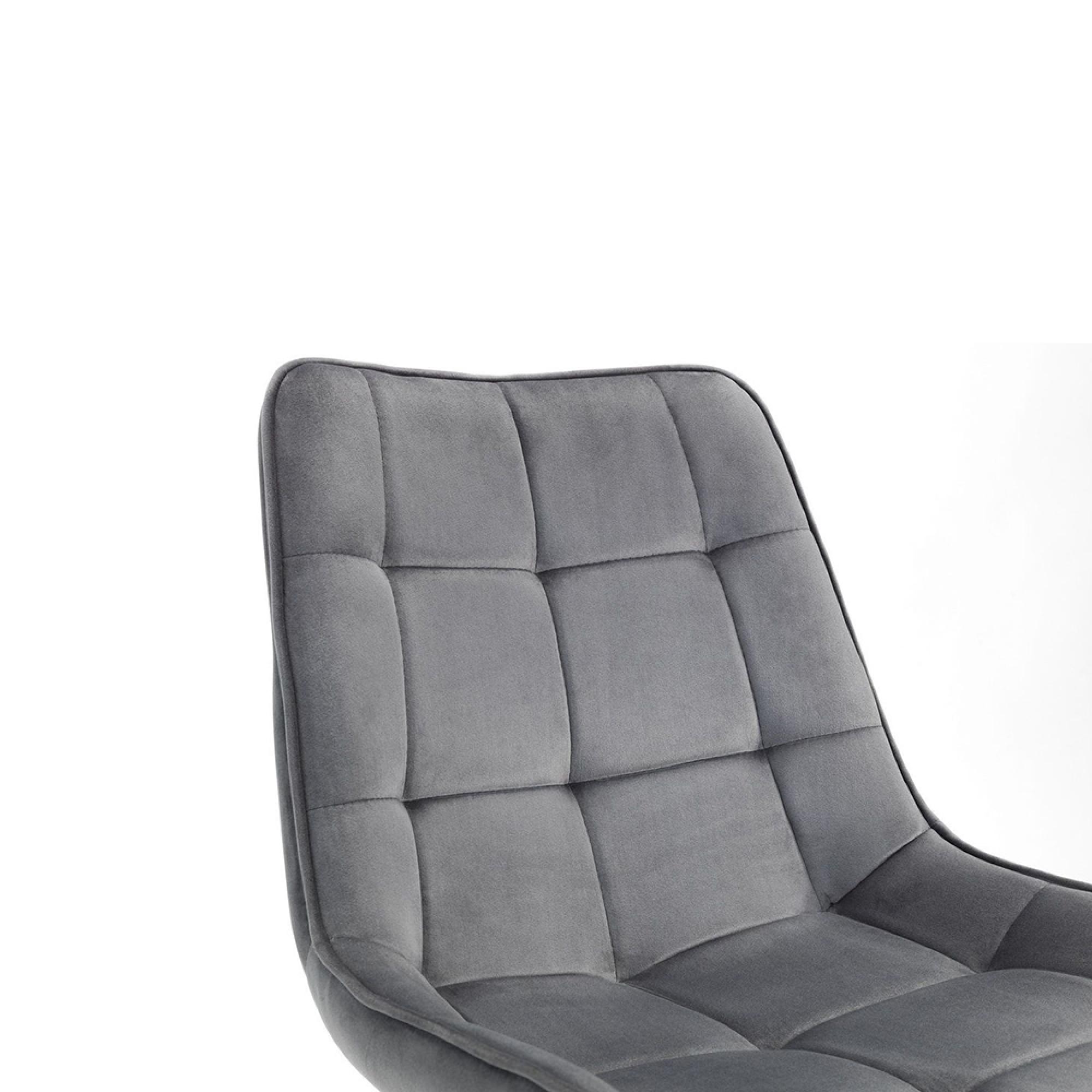 Findlay Dining Set - Walnut - 4-6 Seater - 160cm - Hadid Grey Chairs