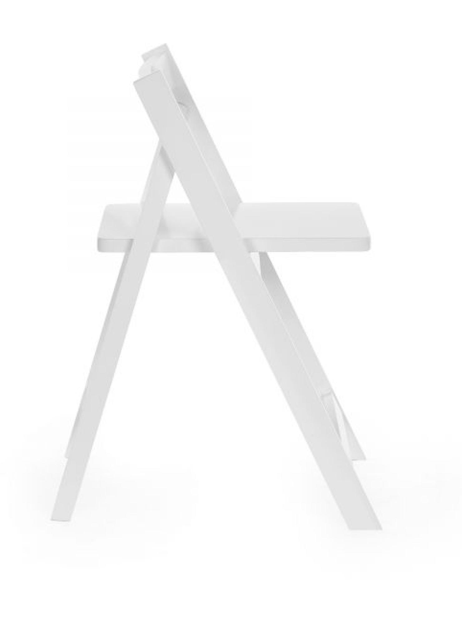 Gatan Gateleg Dining Set - 2 Seater - 80cm - 2 Chairs - White