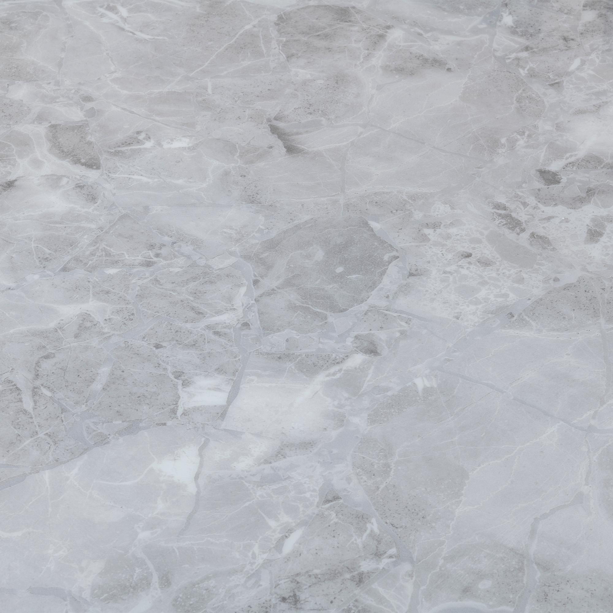 Milan Dining Set - 6 Seater - 160cm - Grey Marble - Jamison Dining Chairs - Beige Faux Leather