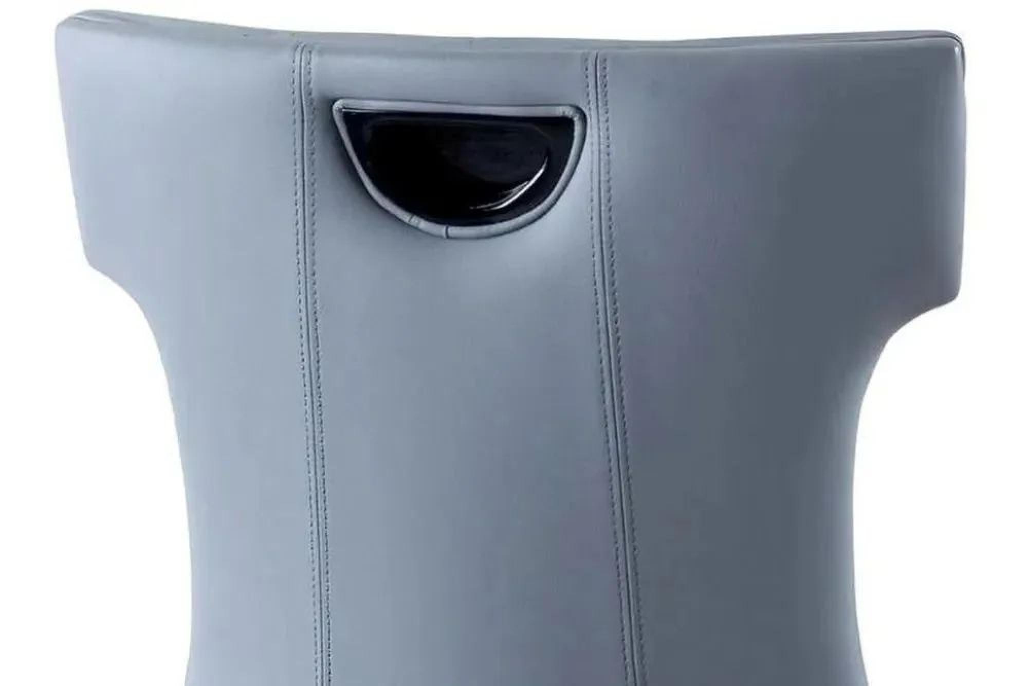 Naples Dining Set - 6 Seater - 160cm - White Marble - Mimi Dining Chairs - Grey Leather