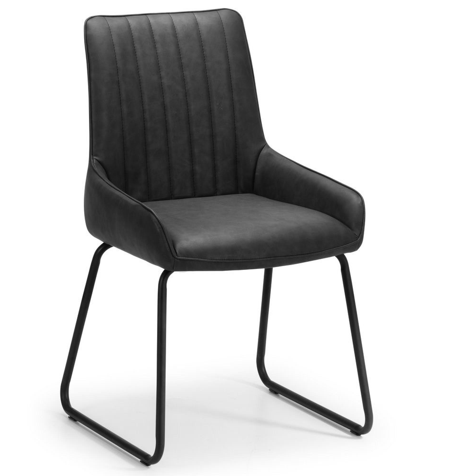 Staten Dining Set - 4 Seater - 120cm - Soho Chairs - 2 Chairs & 1 Bench - Concrete