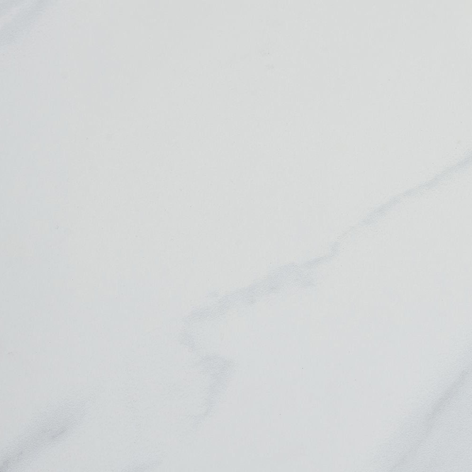 Louis Dining Table - 160cm - 6 Seater - White Ceramic Top - Black Fluted Base