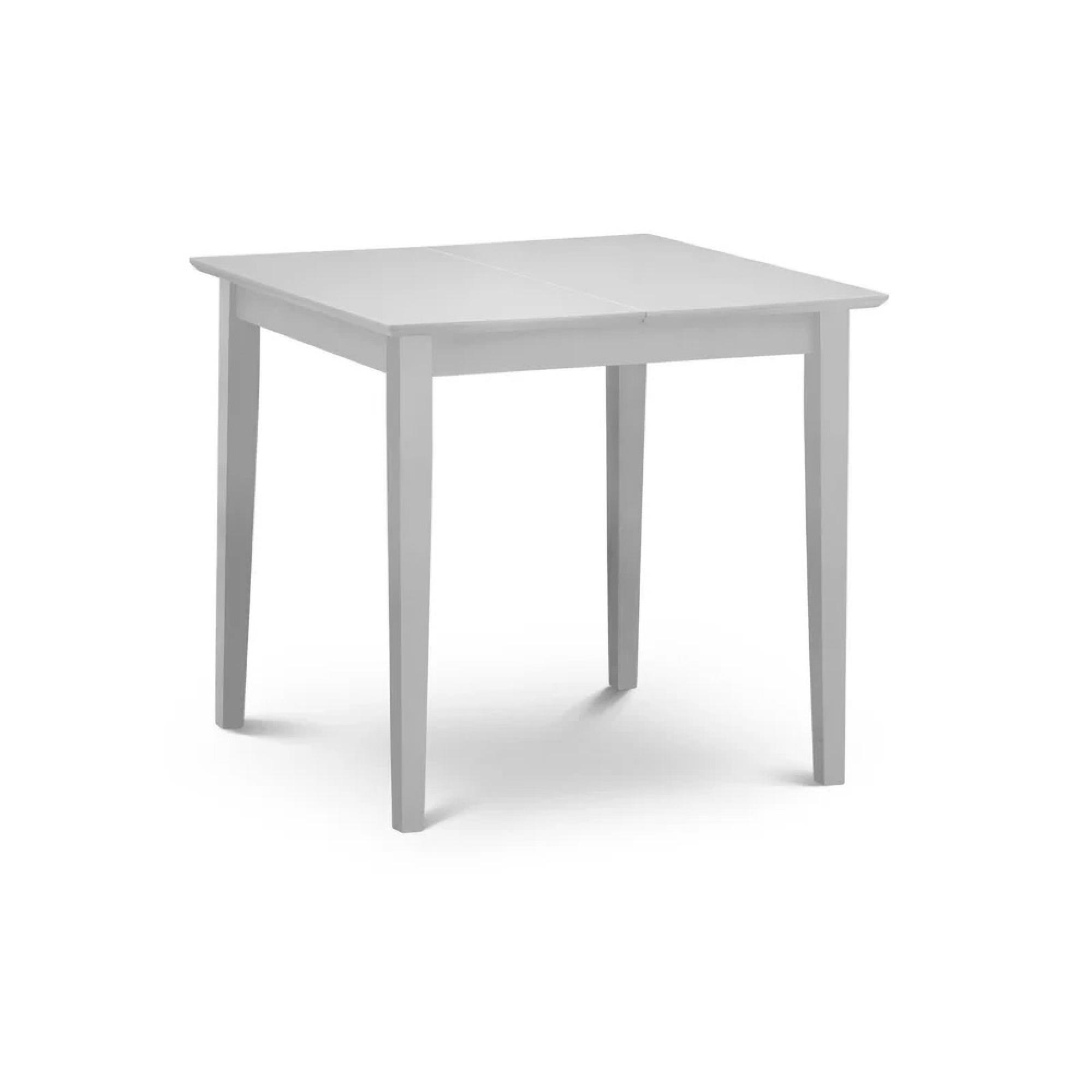 Rufford Extending Dining Table - 2-4 Seater - 80cm-120cm - Grey