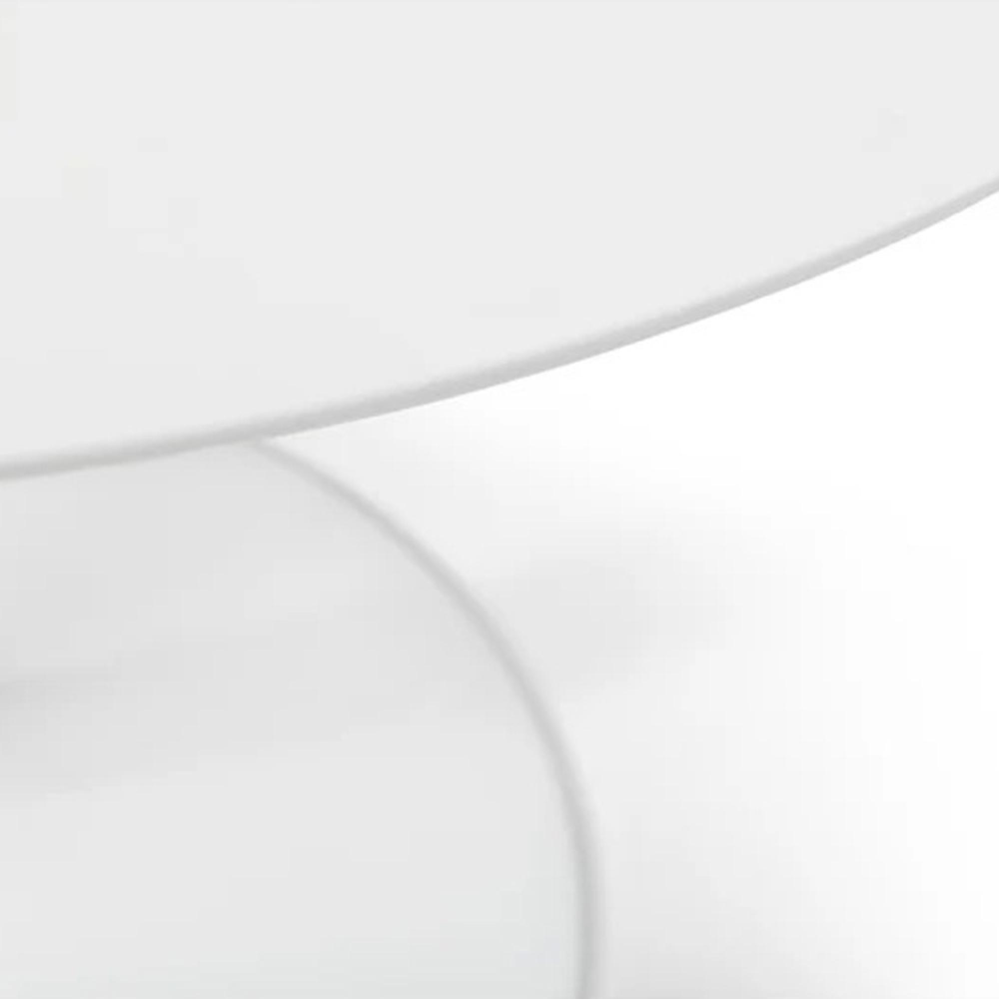 Blanco Dining Table - 2 Seater - 100cm - Round - White
