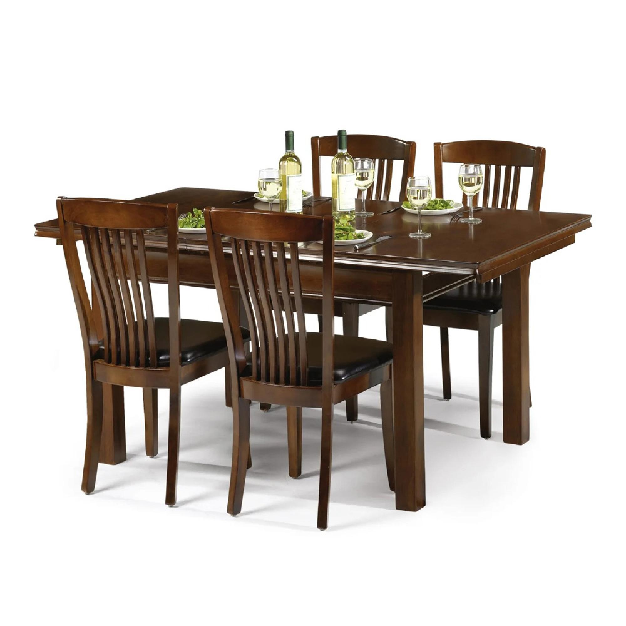 Canterbury Extending Dining Table - 4-6 Seater - 120cm-160cm - Mahogany
