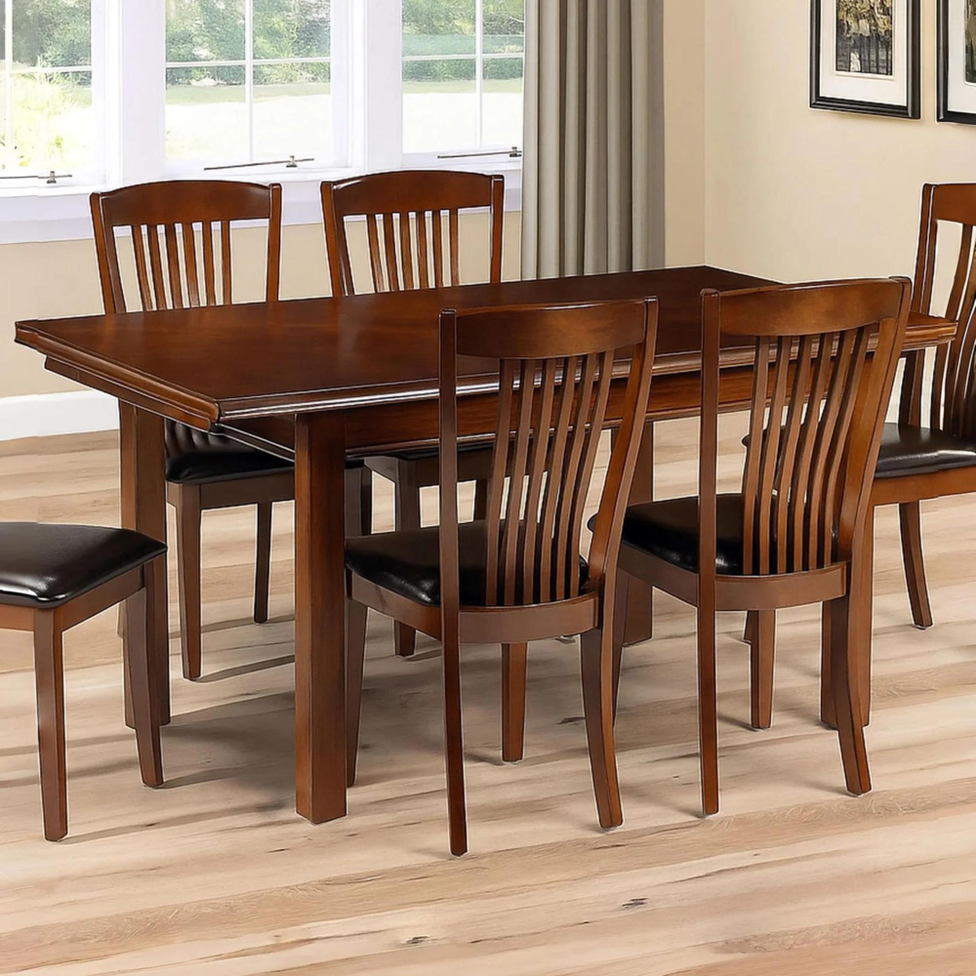 Canterbury Extending Dining Table - 4-6 Seater - 120cm-160cm - Mahogany