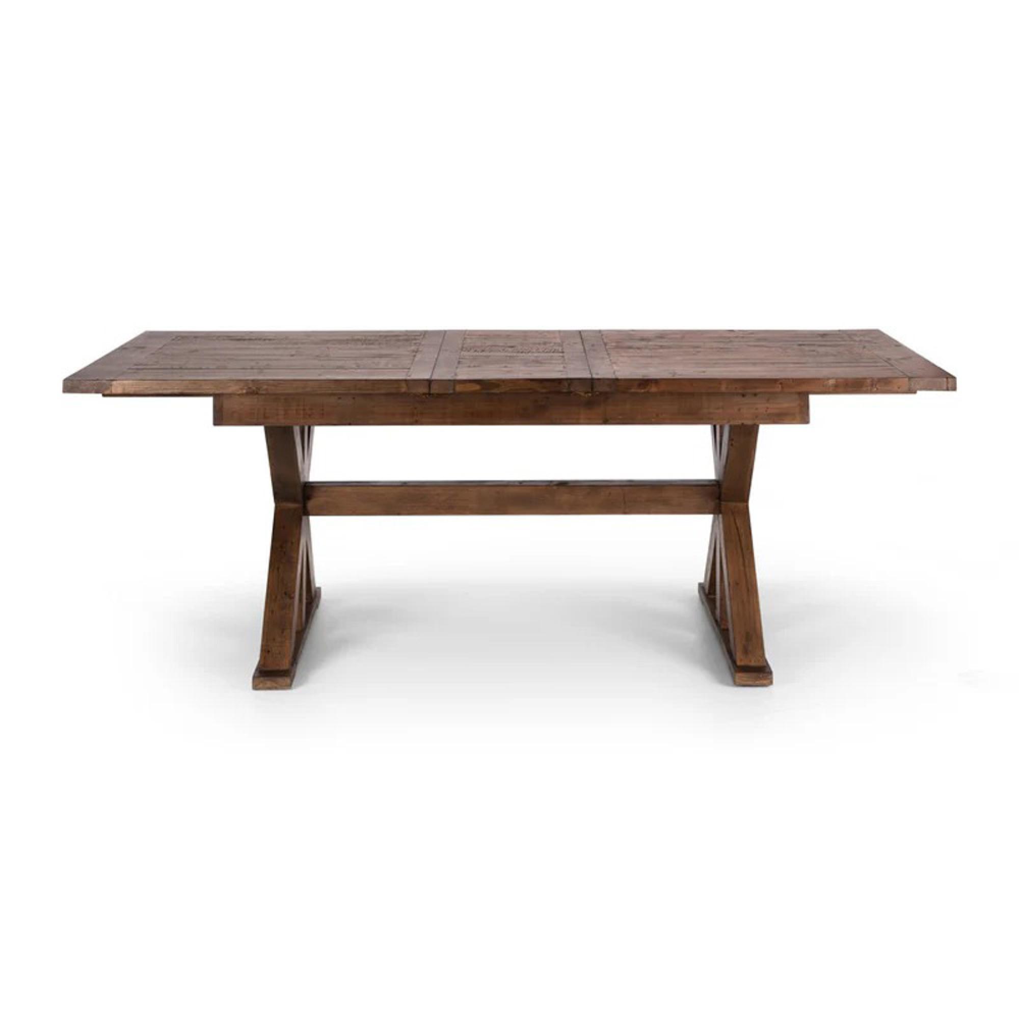 Chatsworth Extending Dining Table - 6-8 Seater - 180cm-200cm - Reclaimed Pine