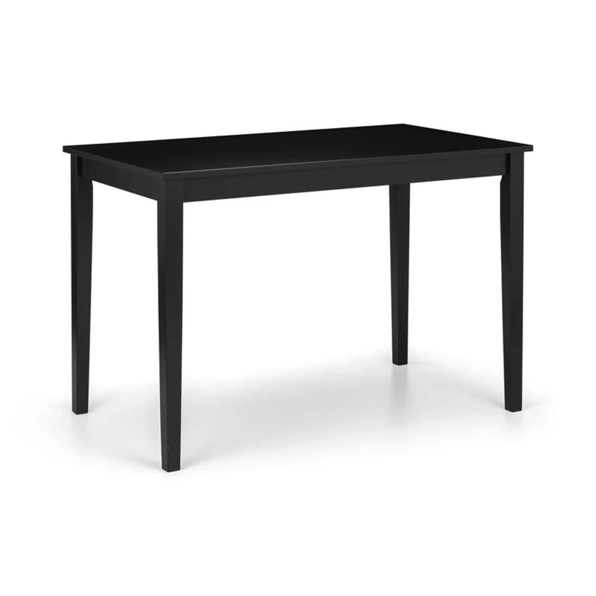 Hudson Dining Table - 4 Seater - 114cm - Black