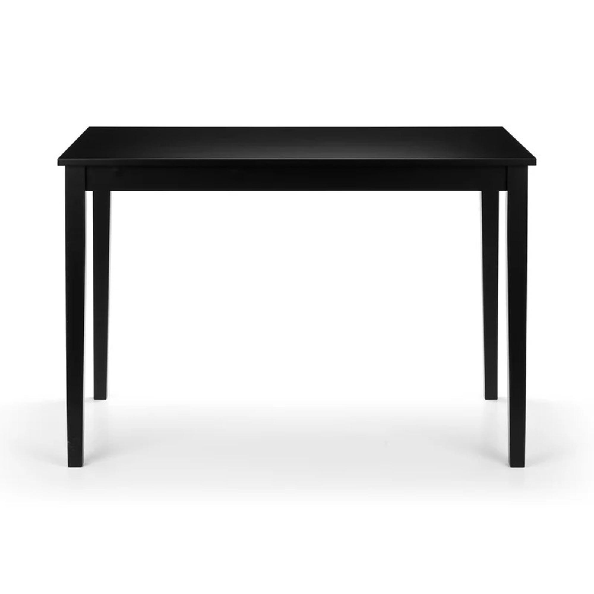 Hudson Dining Table - 4 Seater - 114cm - Black
