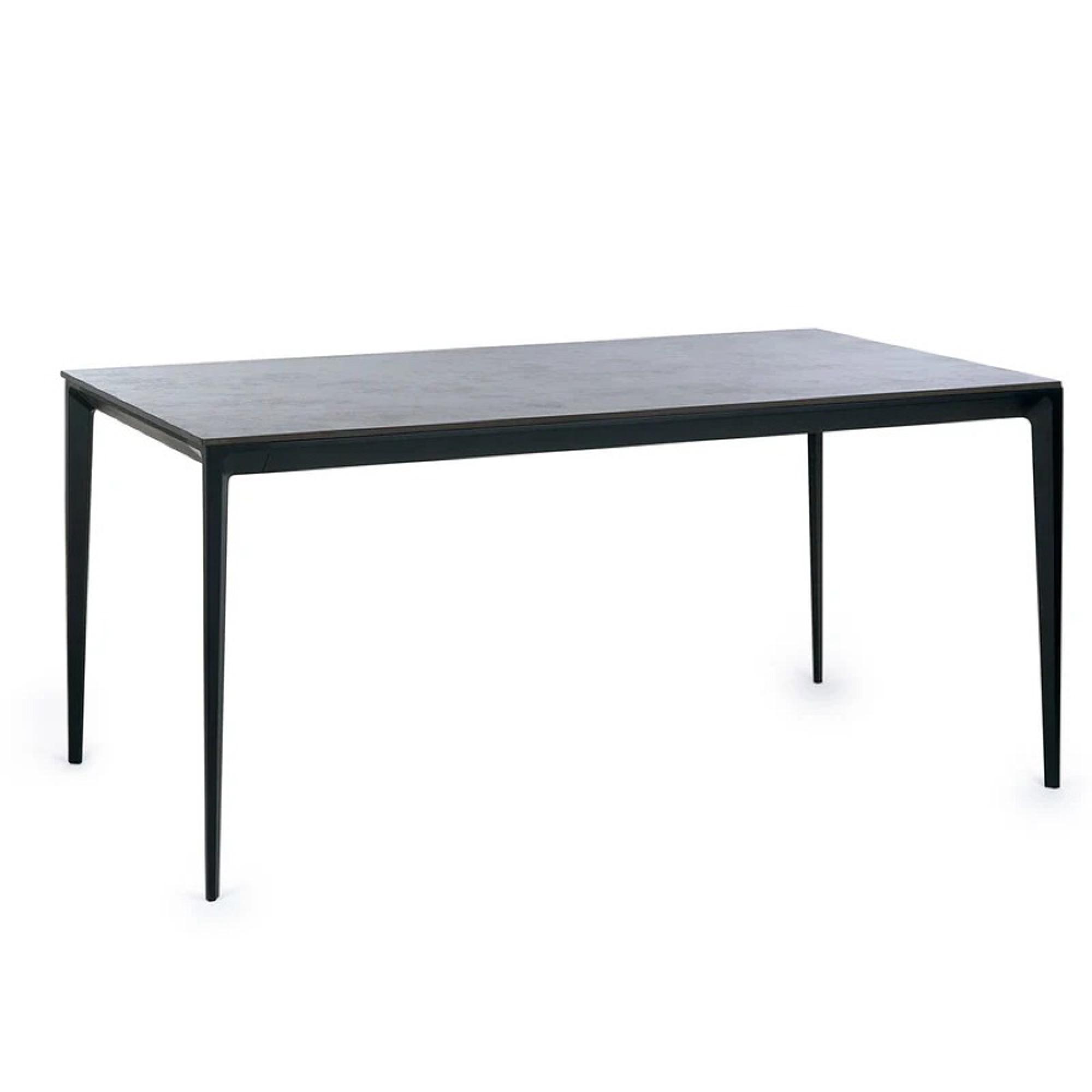 Miami Dining Table - 4 Seater - 120cm - Grey Ceramic