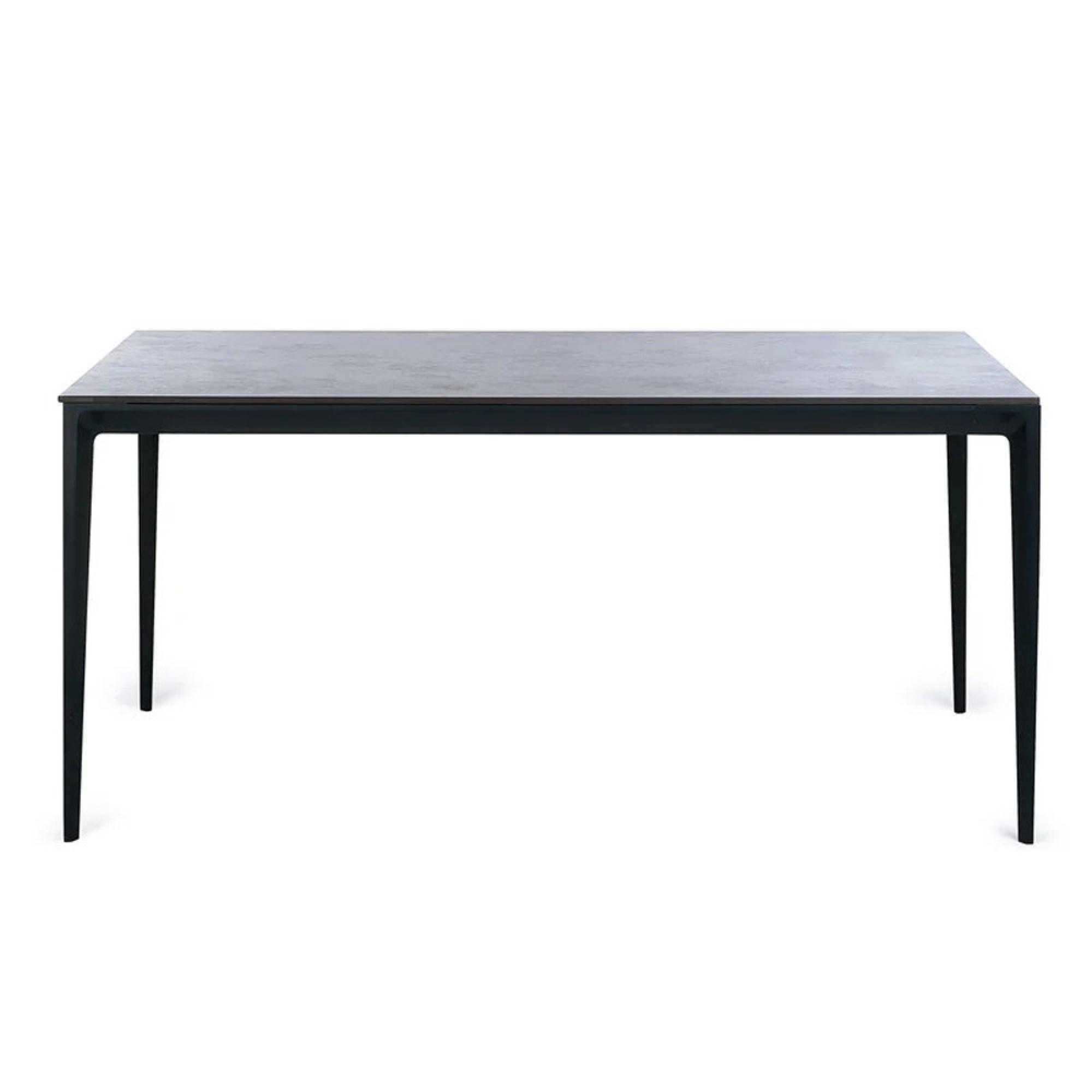 Miami Dining Table - 4 Seater - 120cm - Grey Ceramic