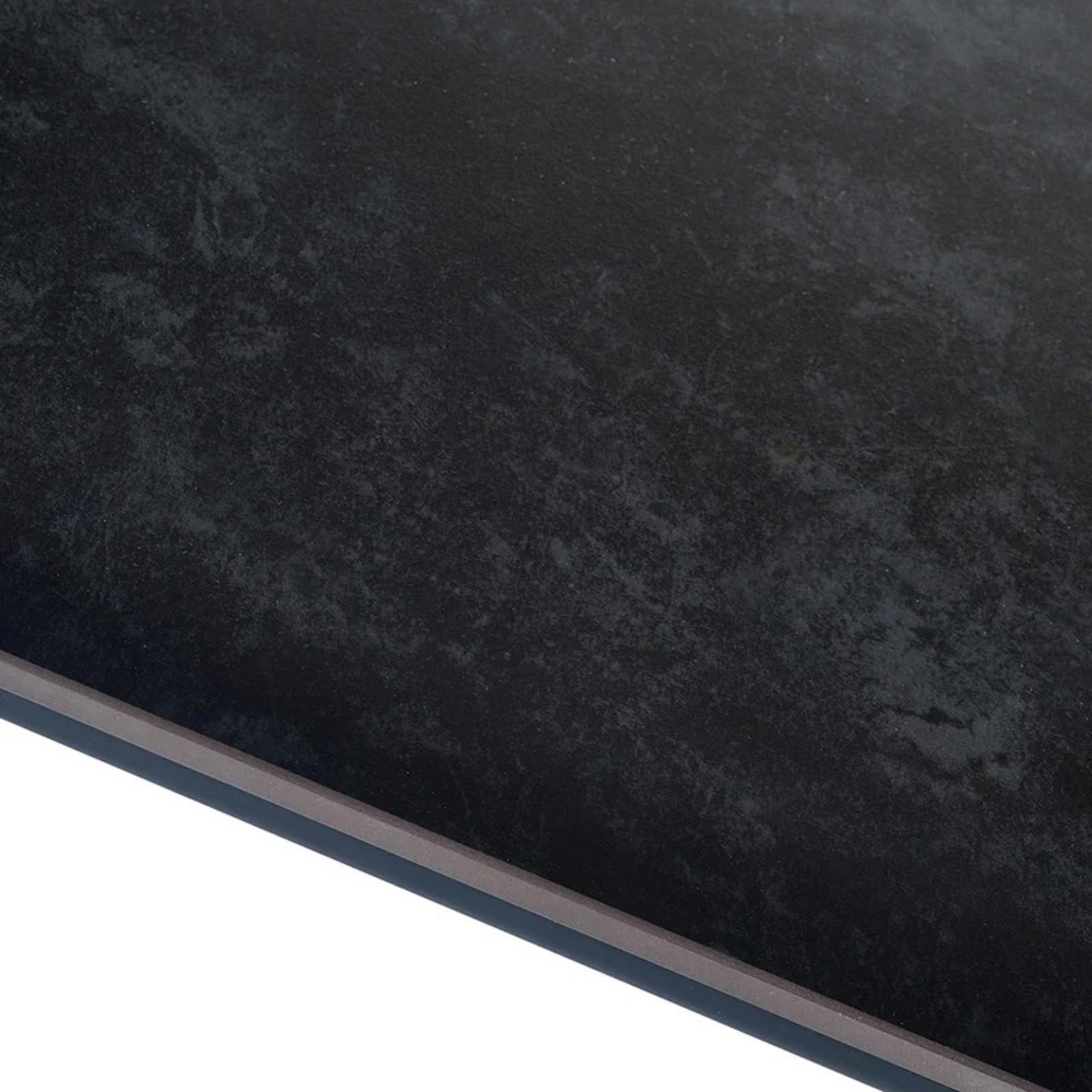 Miami Dining Table - 4 Seater - 120cm - Grey Ceramic