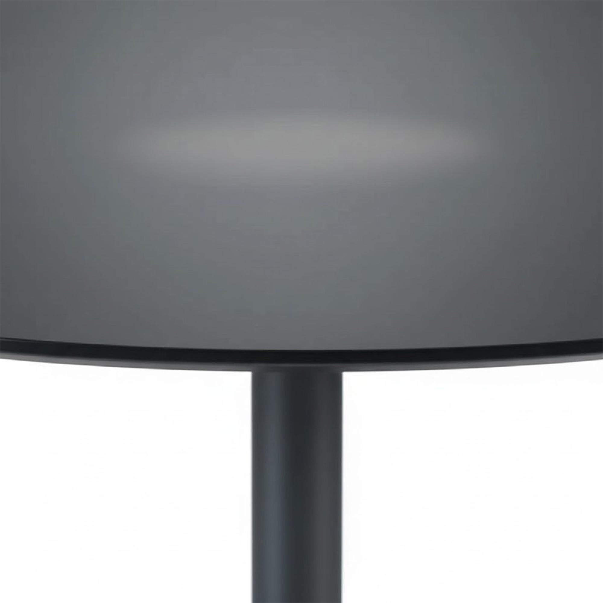 Nero Dining Table - 2 Seater - 80cm - Round - Black
