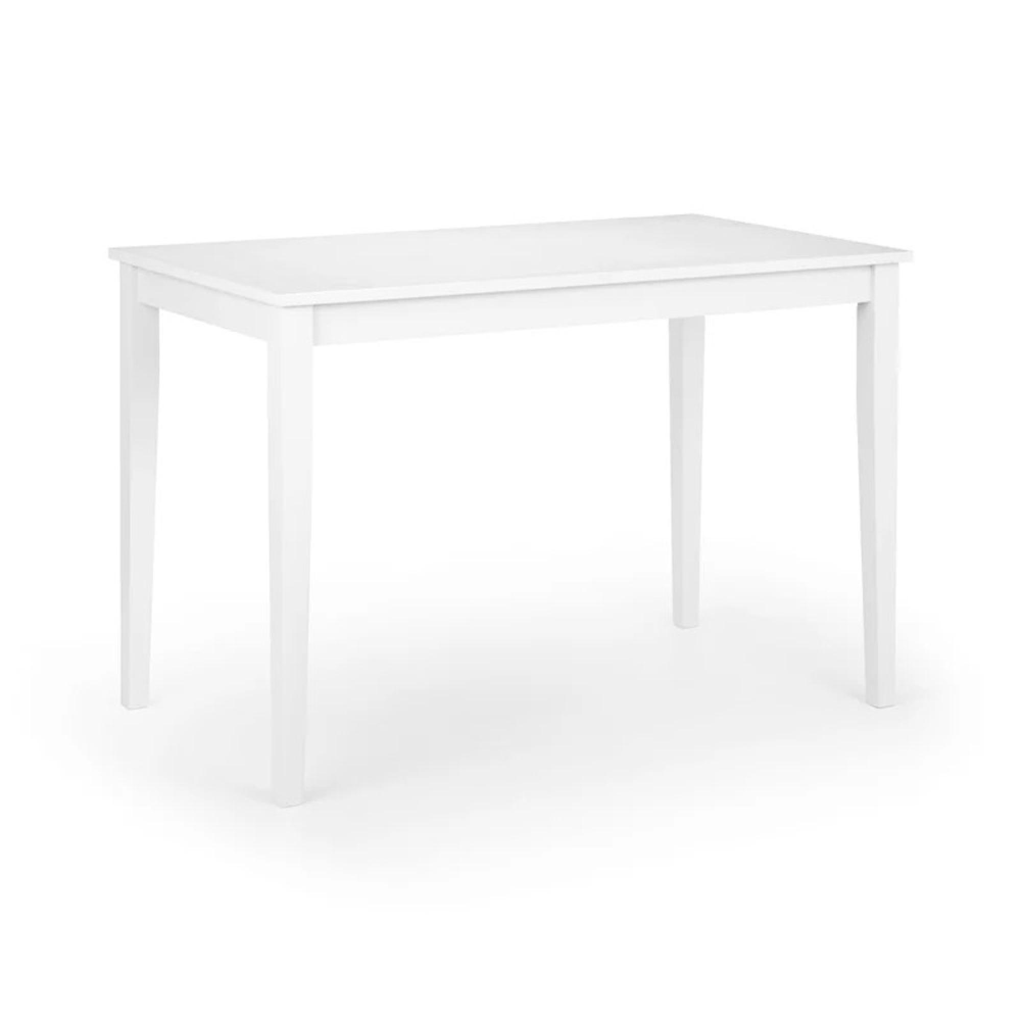 Taku Dining Table - 4 Seater - 114cm - White