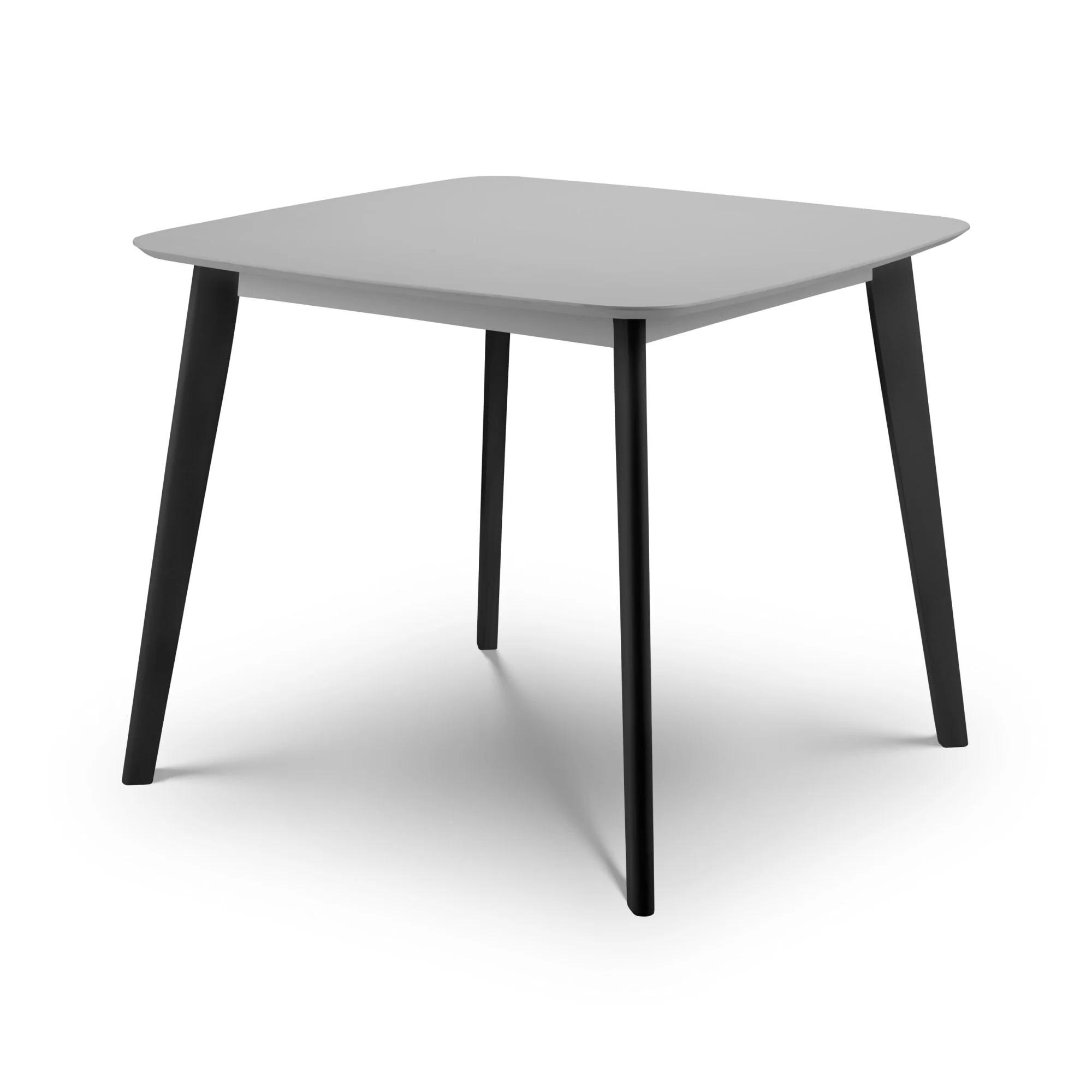 Casa Dining Table - 90cm - 2 Seater - Square - Grey