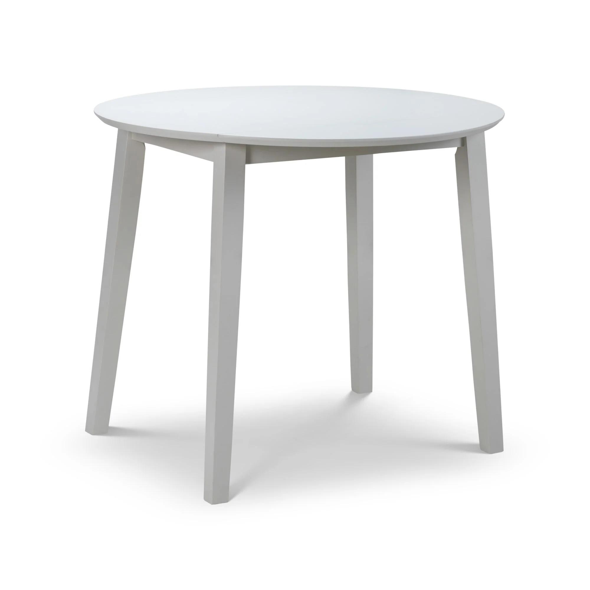 Coast Drop Leaf Dining Table - 2-4 Seater - 55cm - Round - Grey