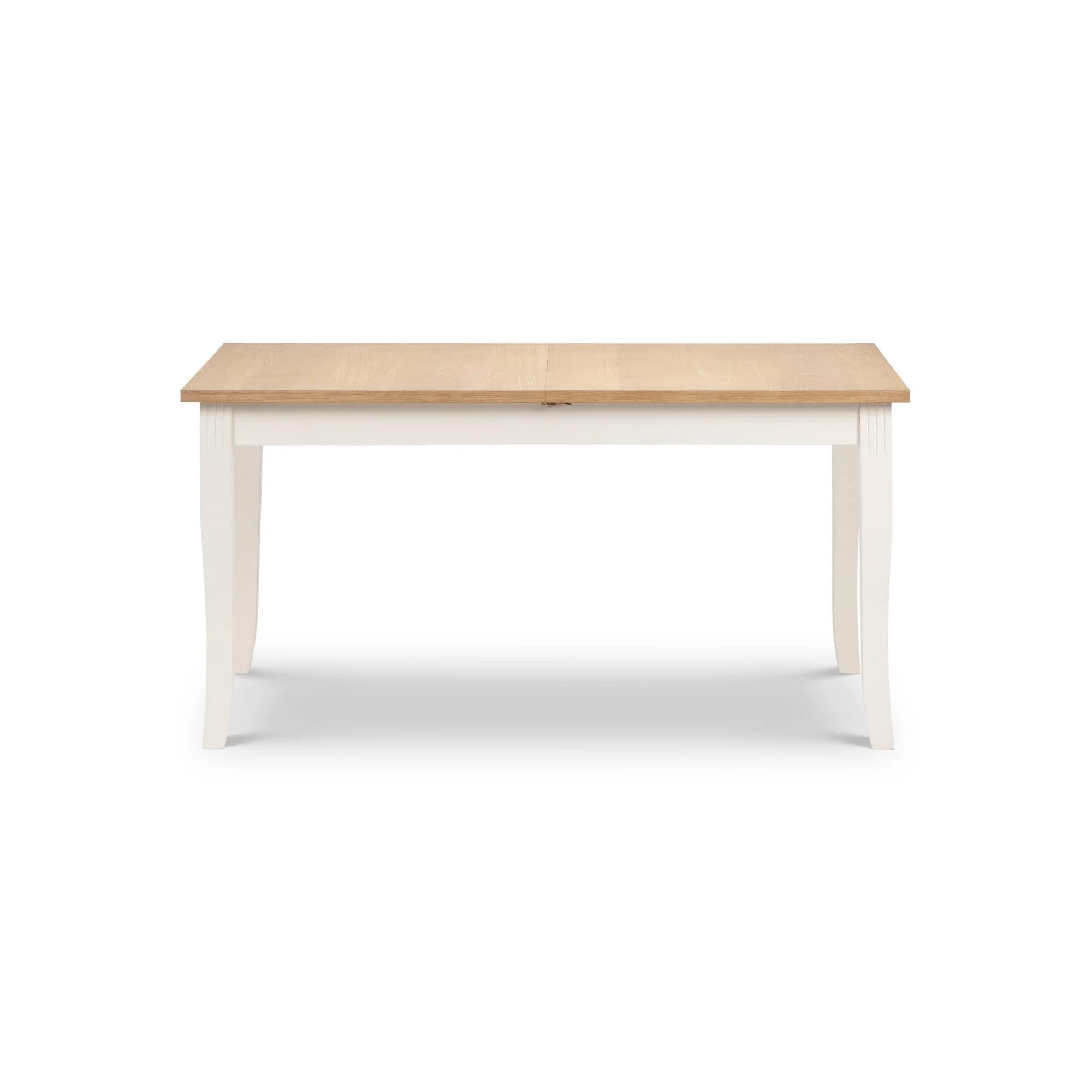 Davenport Extending Dining Table - 6-8 Seater - 150cm-190cm - Ivory