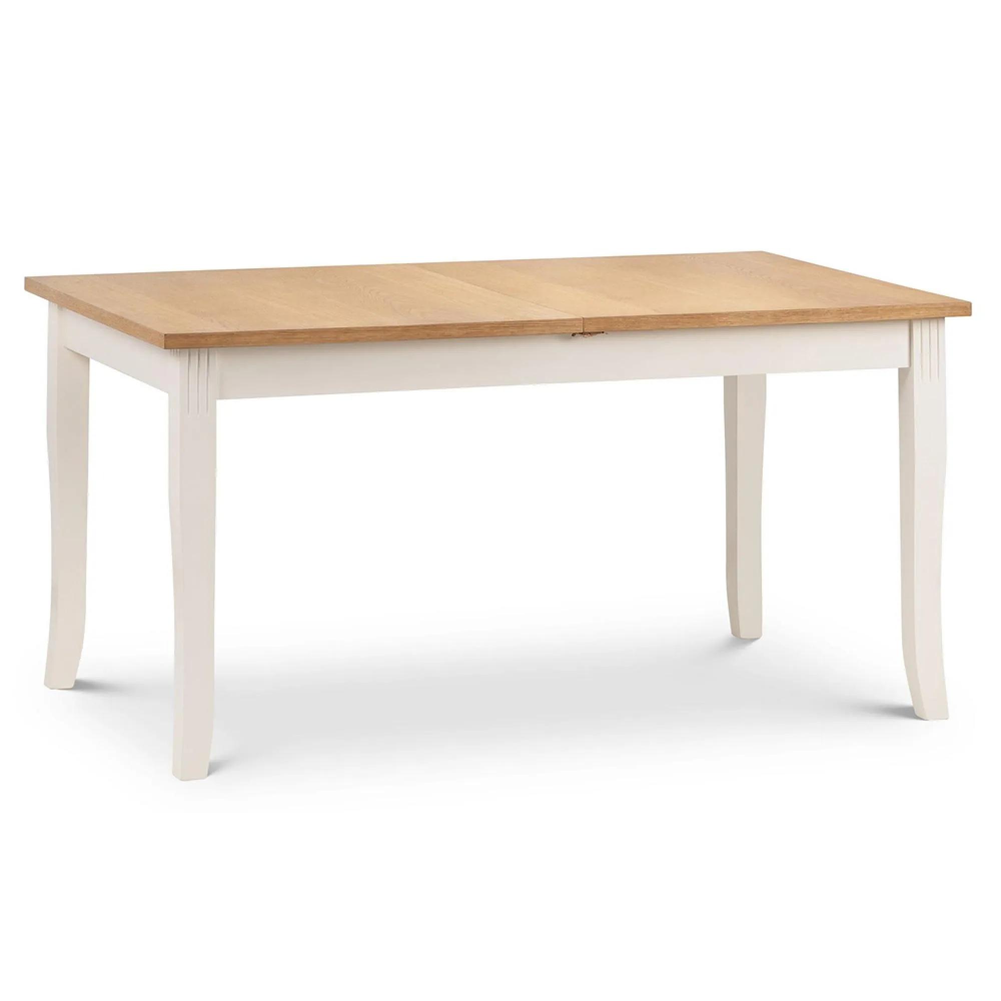 Davenport Extending Dining Table - 6-8 Seater - 150cm-190cm - Ivory