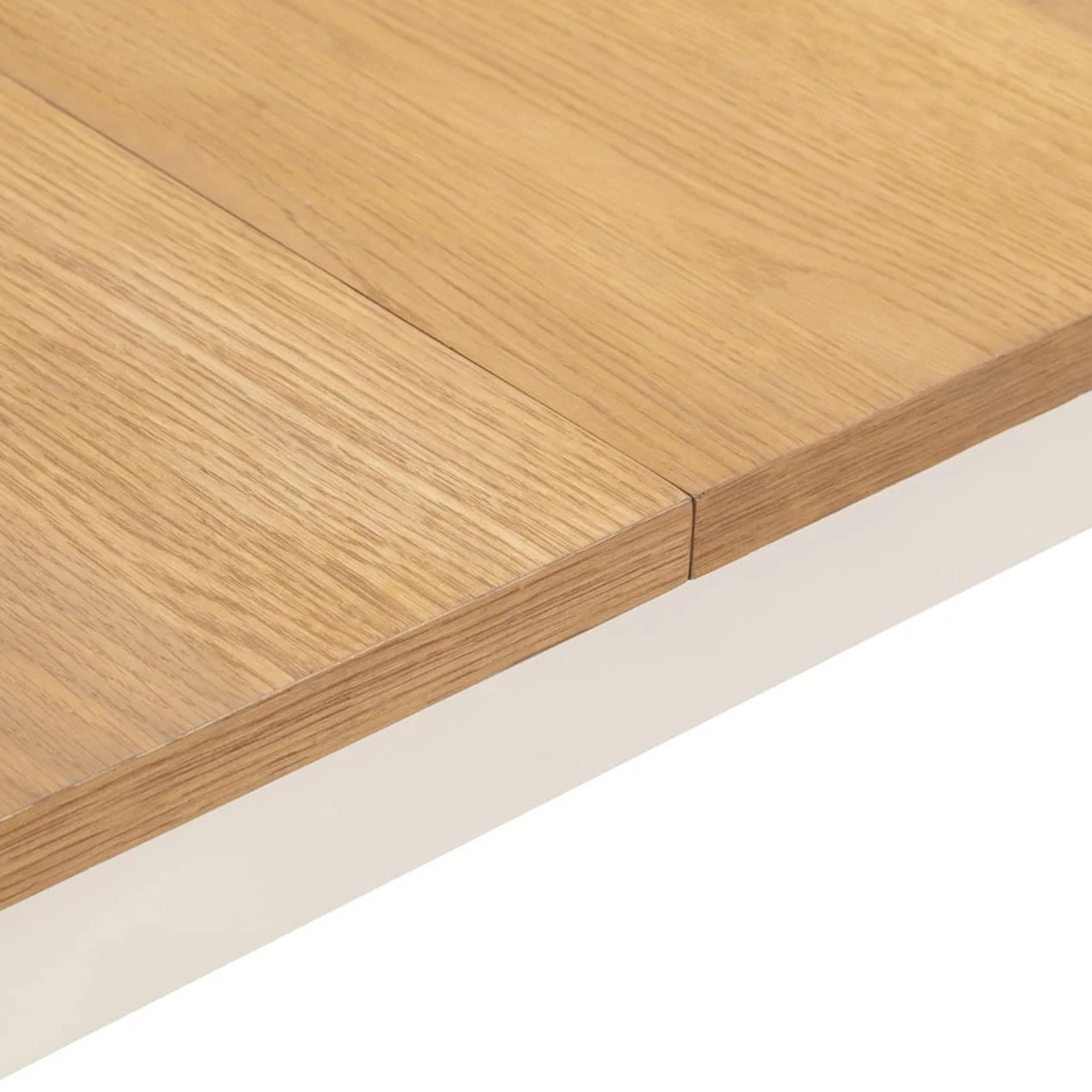 Davenport Extending Dining Table - 6-8 Seater - 150cm-190cm - Ivory