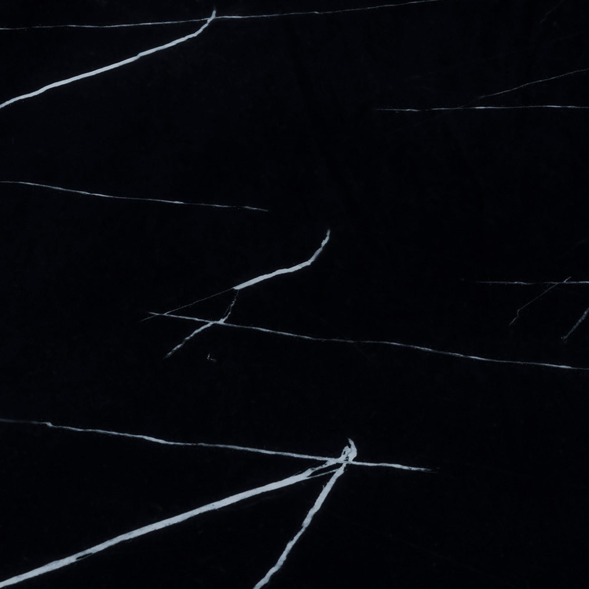 Naples Dining Table - Black Marble - Sizes Available