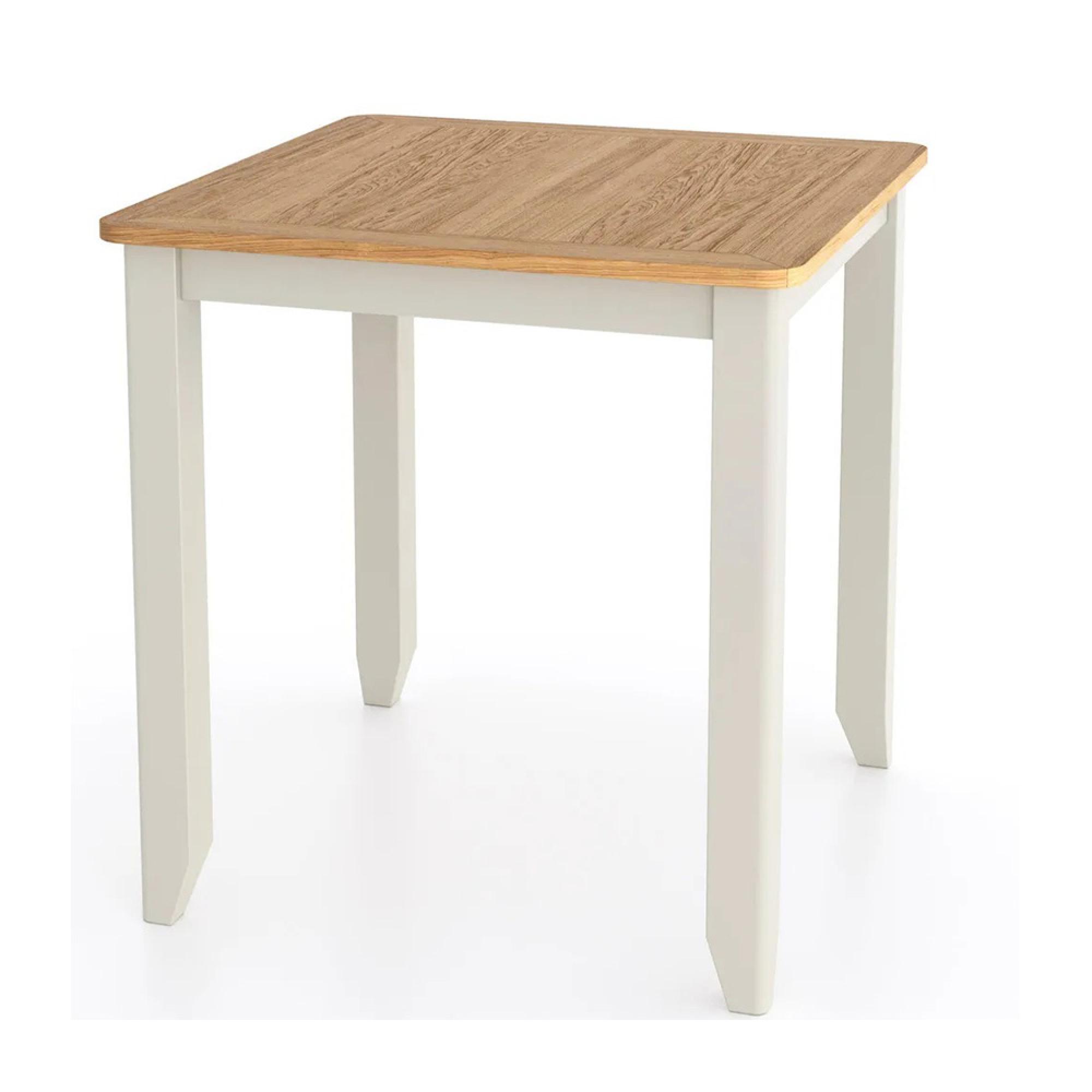 Arden Grey Painted 2 Seater Square Dining Table