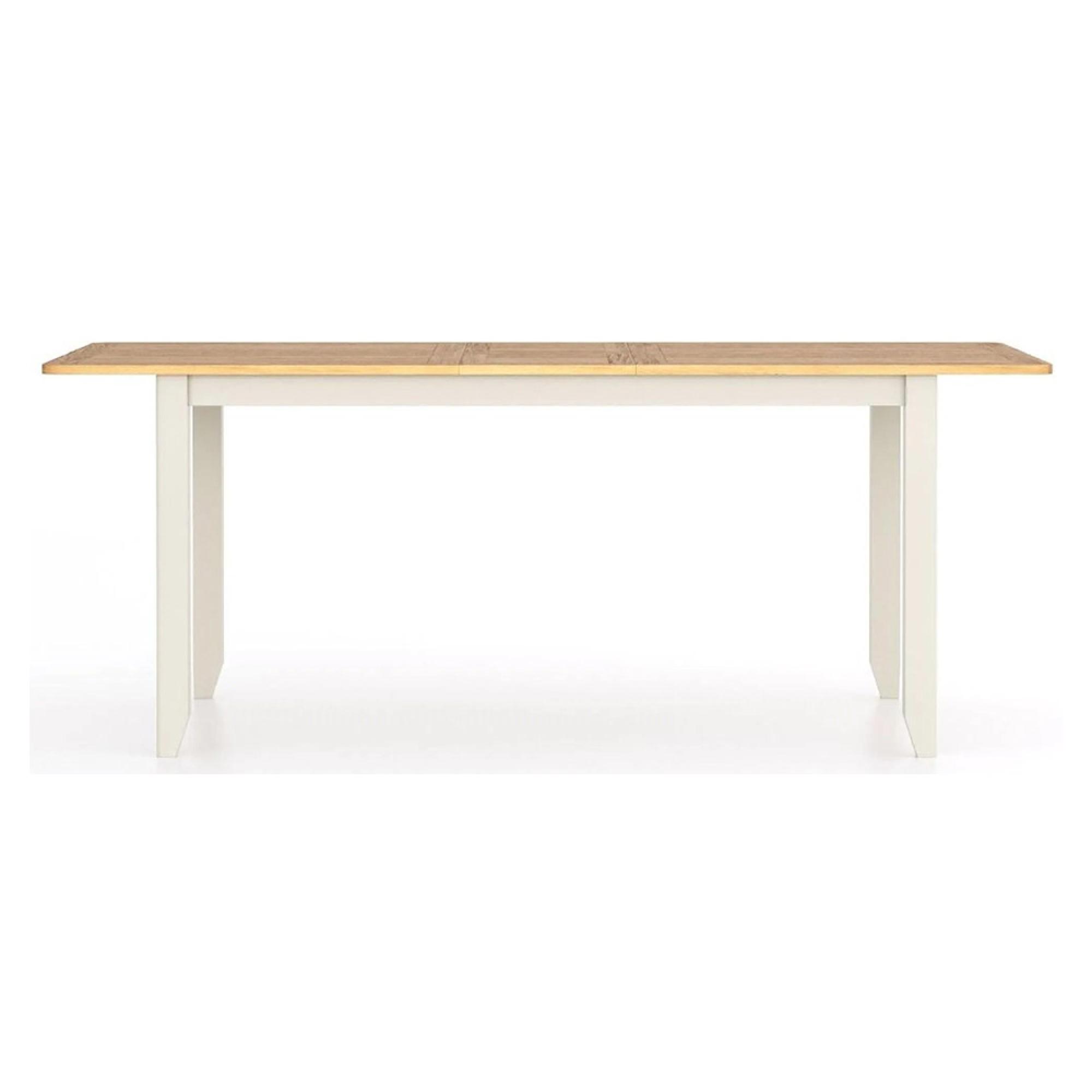 Arden Grey Painted 6-8 Seater Extending Dining Table - 160cm-200cm