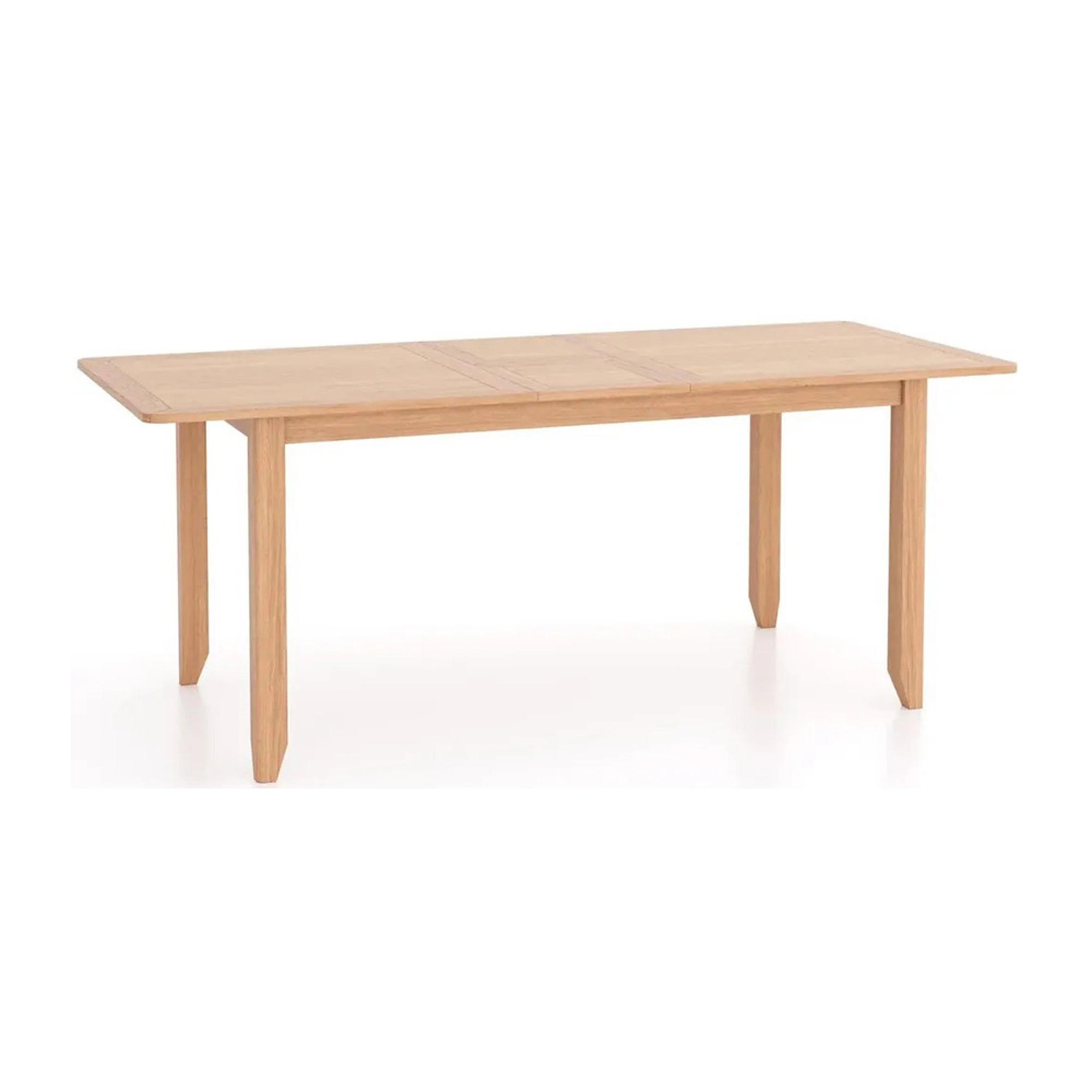 Arden Oak 4-8 Seater Extending Dining Table - 160cm-200cm