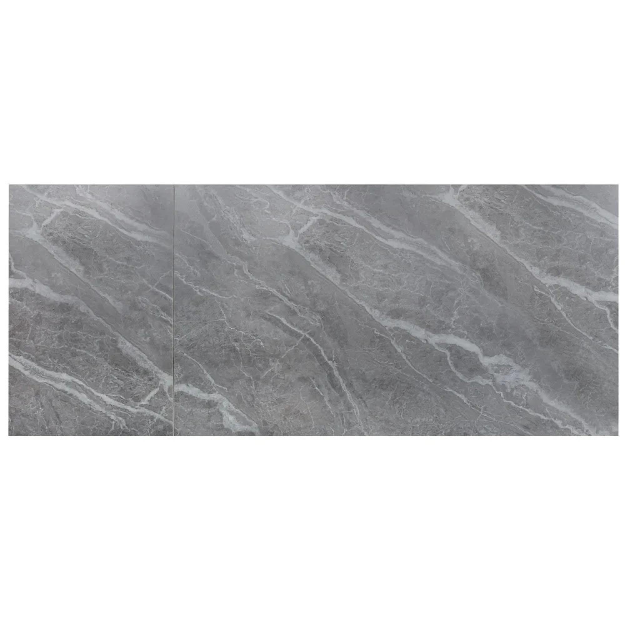 Austyn Argento Grey Ceramic 6-8 Seater Extending Dining Table - 160cm-220cm