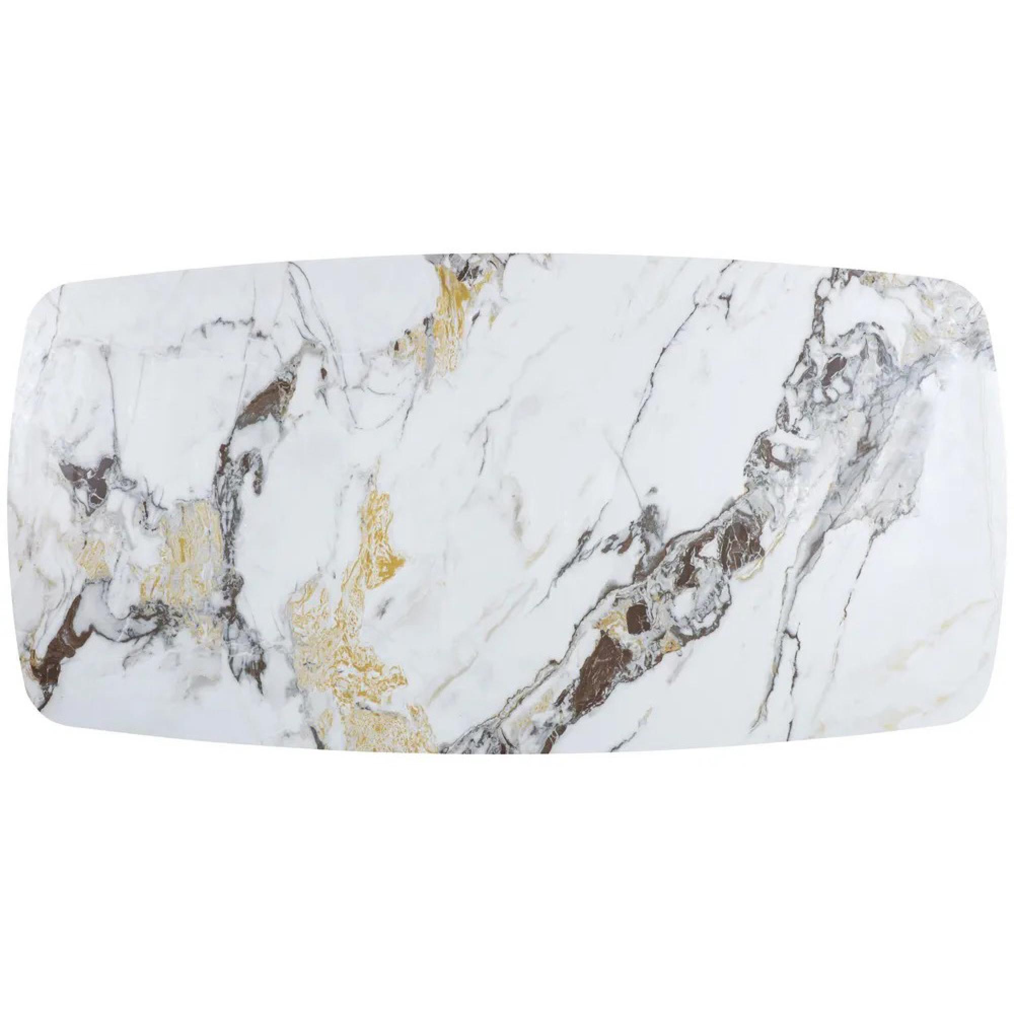 Lacey Grey Ceramic 6 Seater Dining Table