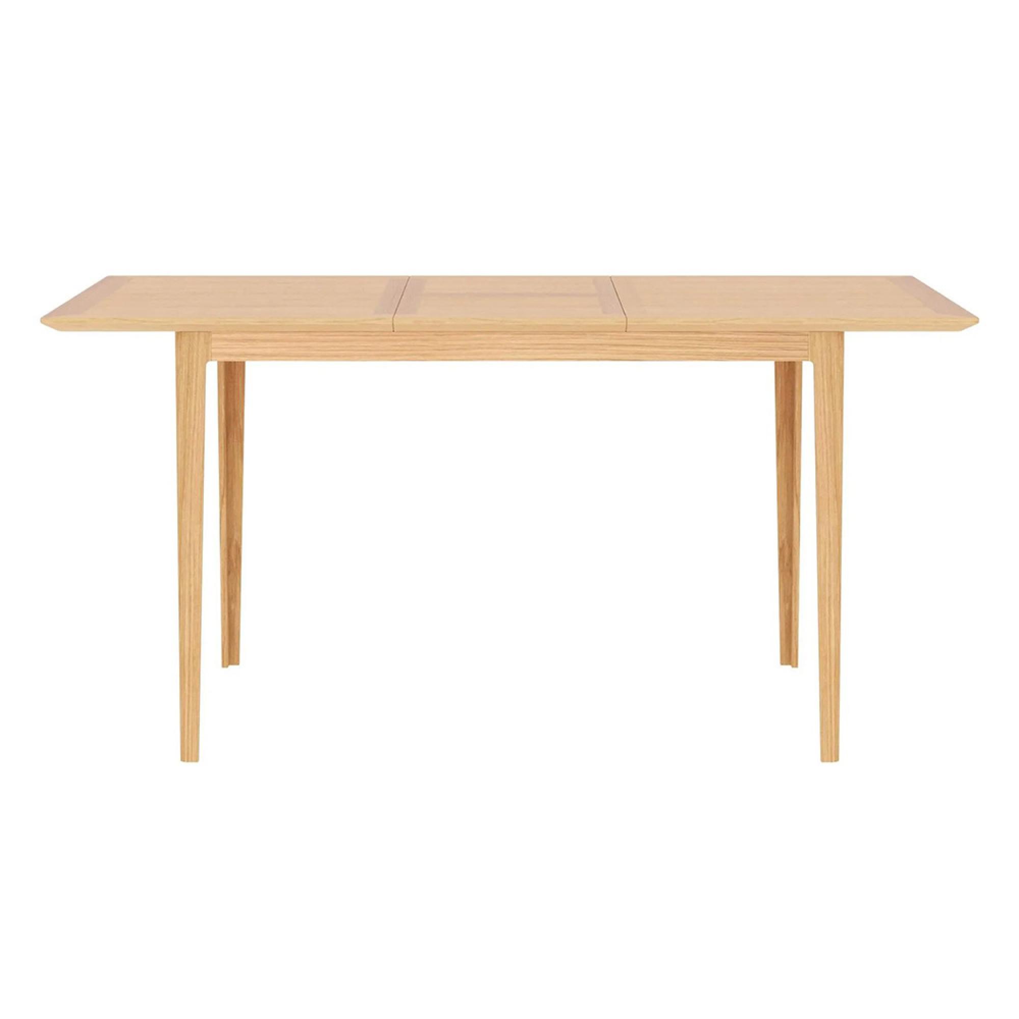 Selene Oak 4-6 Seater Extending Dining Table - 140cm-180cm