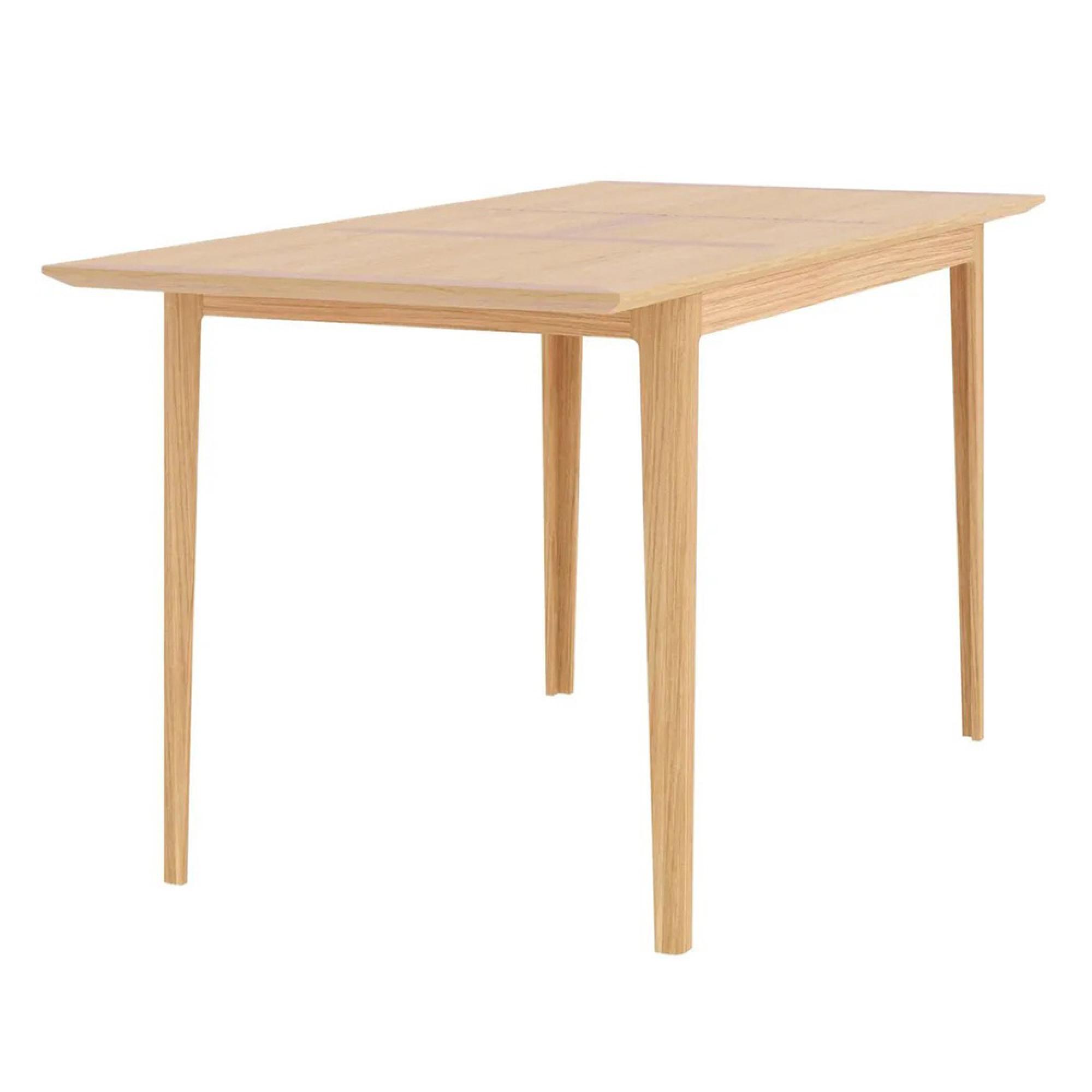 Selene Oak 4-6 Seater Extending Dining Table - 140cm-180cm