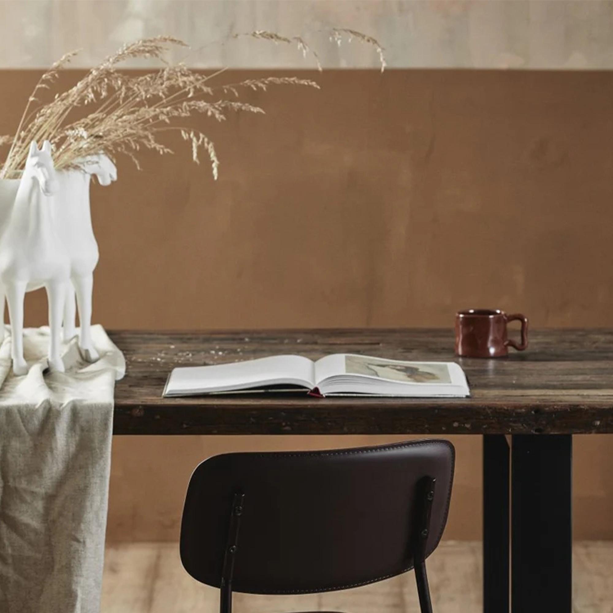 Vintage Dining Table - 6 Seater - 220cm - Wood & Metal