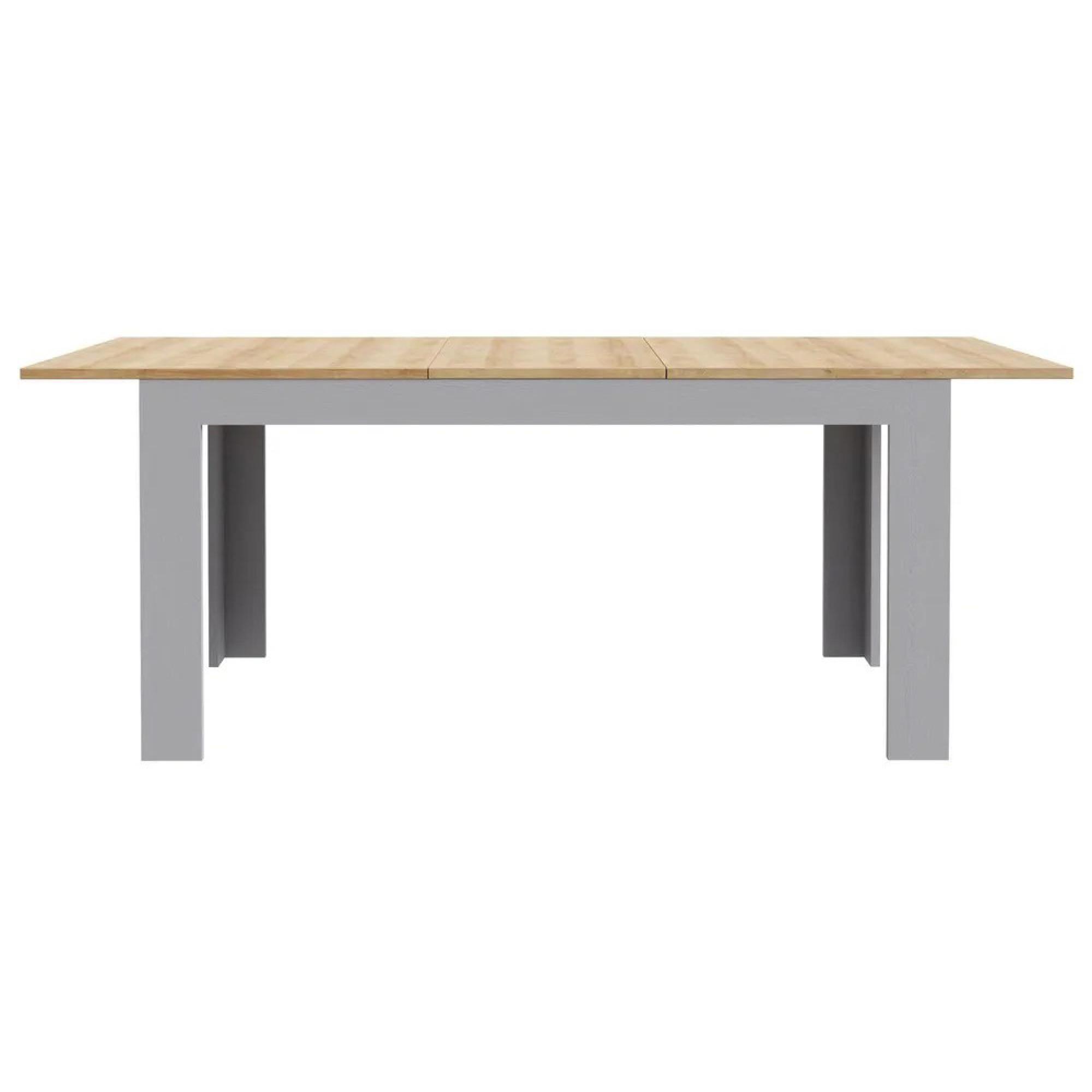 Bohol Extending Dining Table - 6-8 Seater - Grey